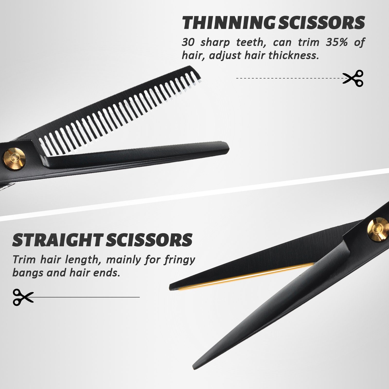 Materialien Professionelles Qualitäts-Friseurscheren-Set, ausgewählte für Hochwertigkeit Haarschere besondere NASUM