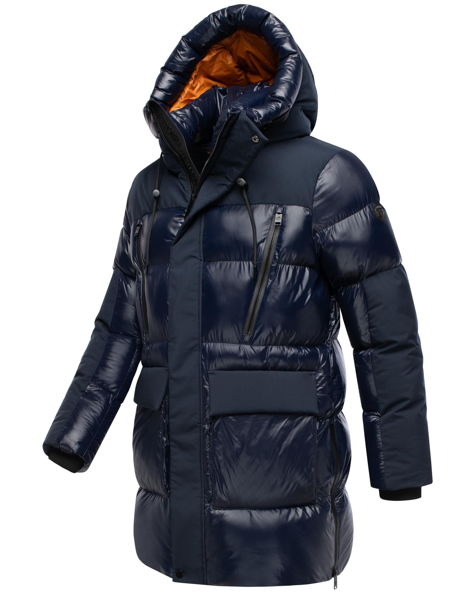Stone Harbour Kurzmantel Nelioon XX Gesteppter Wintermantel mit Kapuze