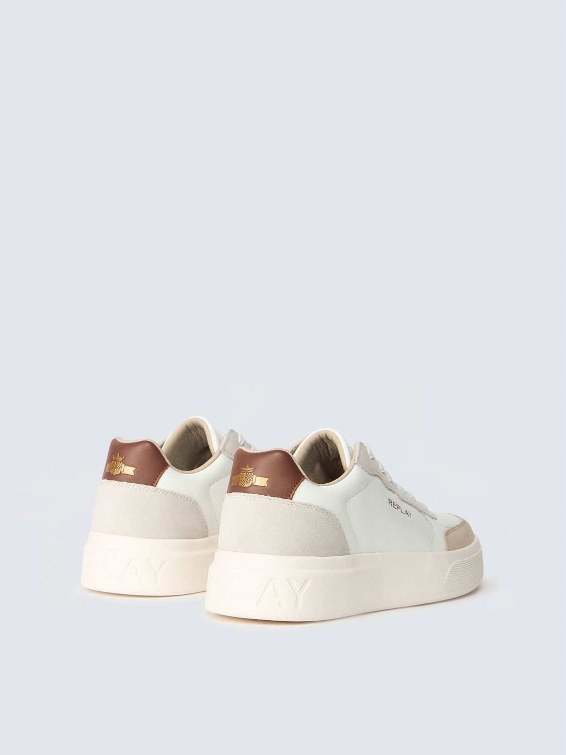 Replay NOTTING DRIFT Plateausneaker Schnürschuh, Halbschuh, Freizeitsneaker mit Logoschriftzug