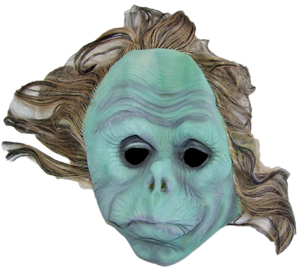 Verkleidungsmaske Halloween Horror Maske Zombie Grinch