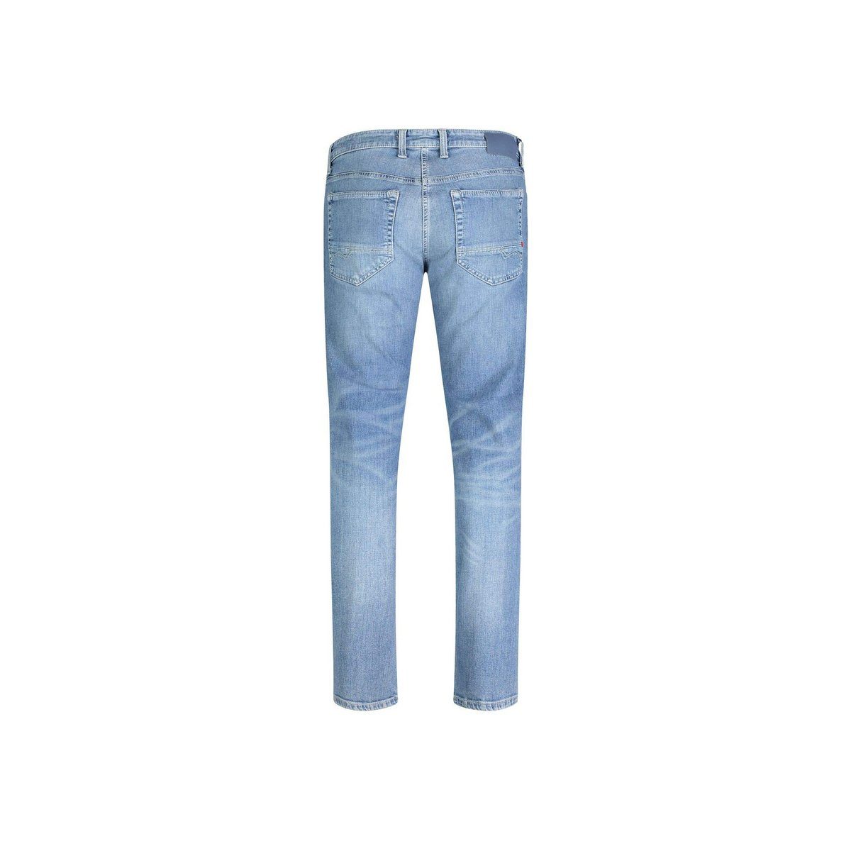 MAC Straight-Jeans (1-tlg) mittel-blau regular