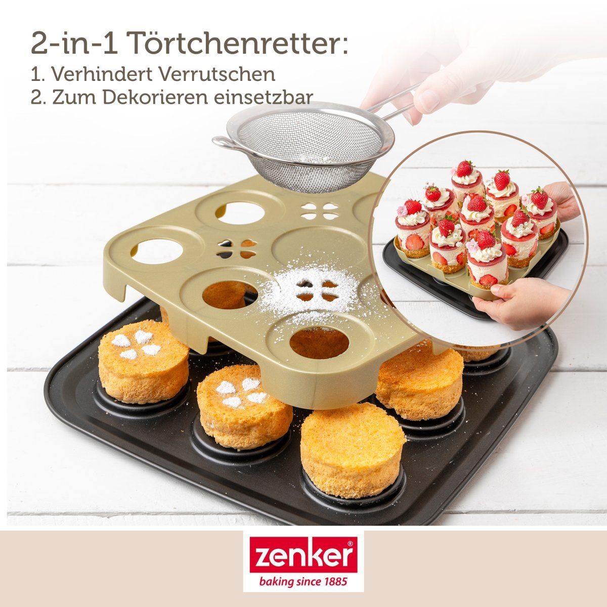 Go Backblech Click Zenker Bake, &