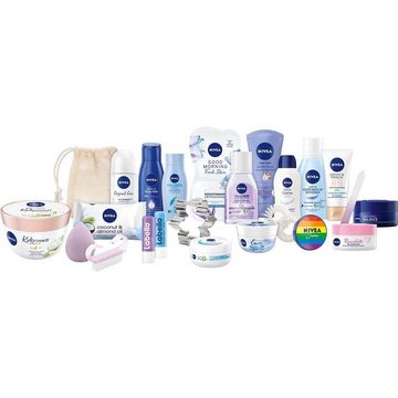 Nivea Adventskalender 24 einzigartige Verwöhnmomente, Weihnachtskalender mit ausgewählten, Pflegeprodukten & Accessoires, Pflegeset für die Adventszeit