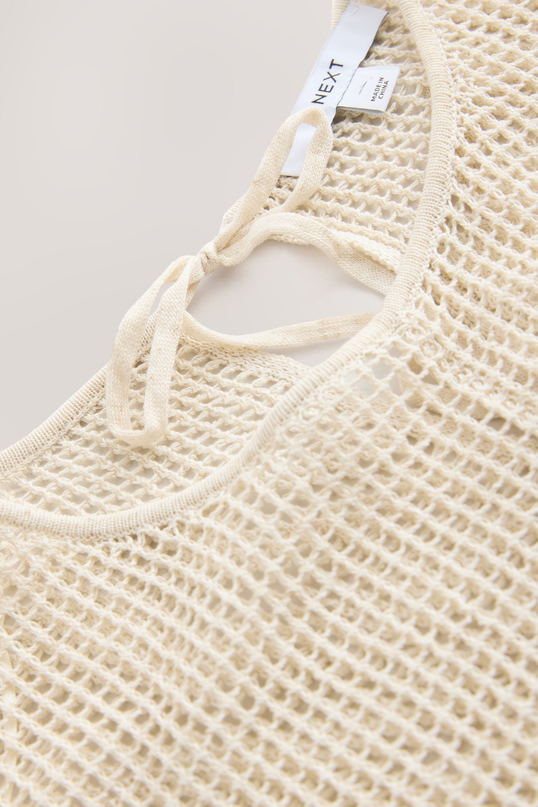 Next Poncho Schlupf-Poncho mit Muschelmuster (1-St)