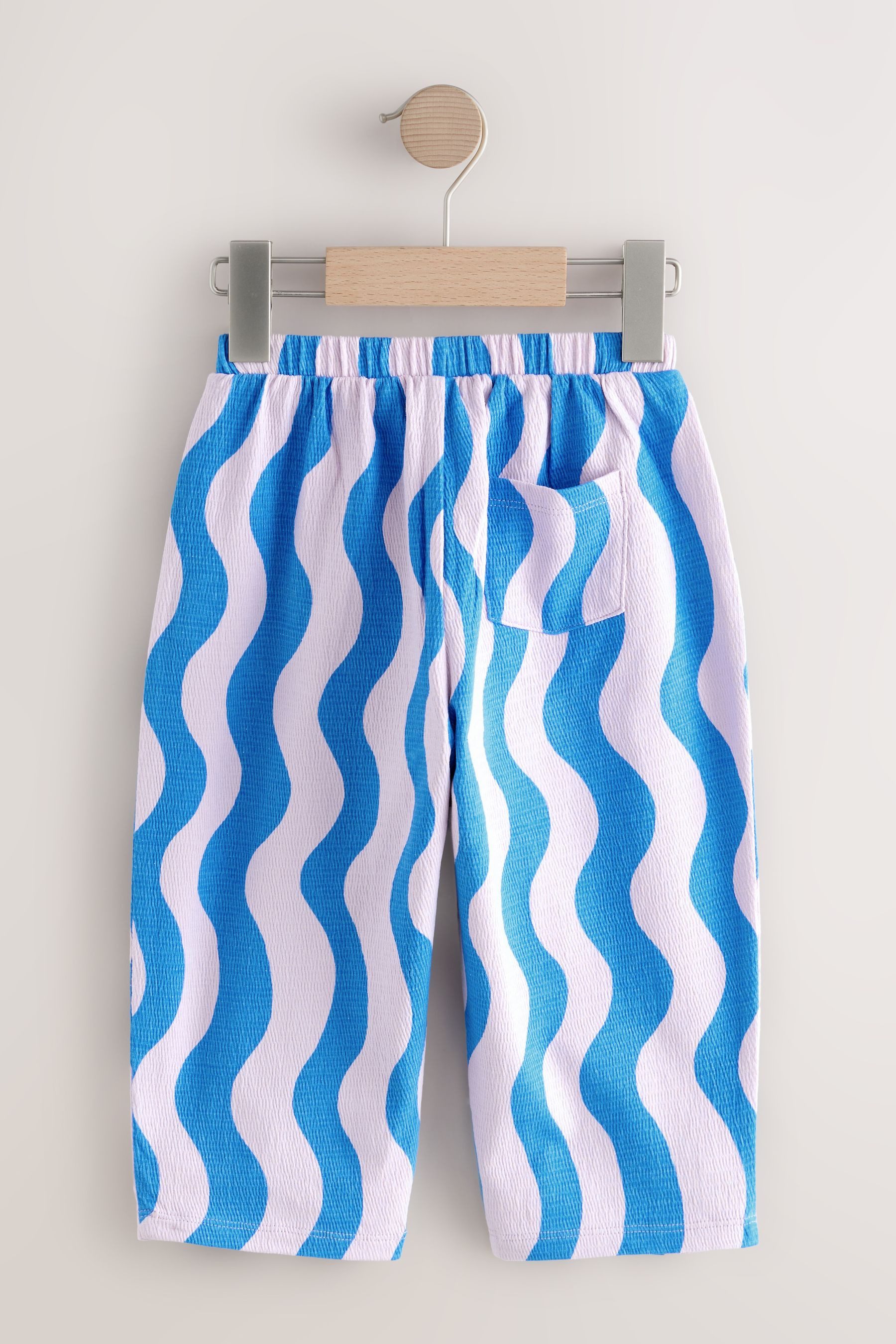 Next Schlupfhose Strukturierte Hose mit weitem günstig online kaufen