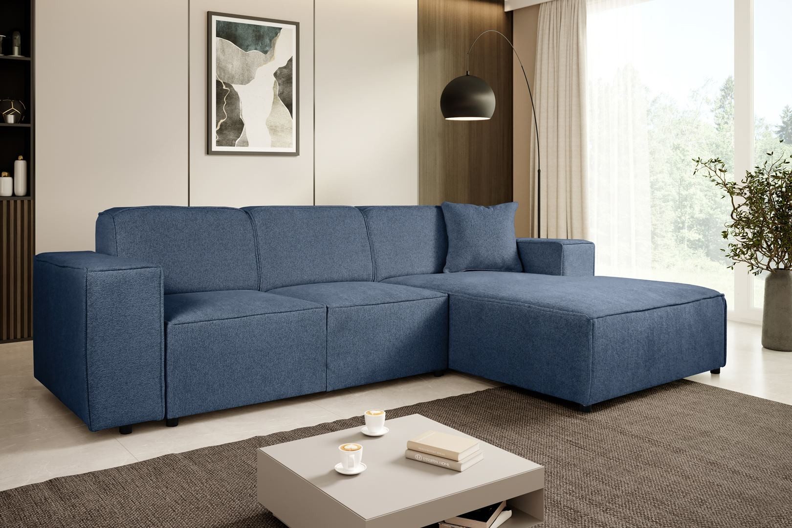 Beautysofa Ecksofa PEDRO, Breite: 267cm, viele günstig online kaufen