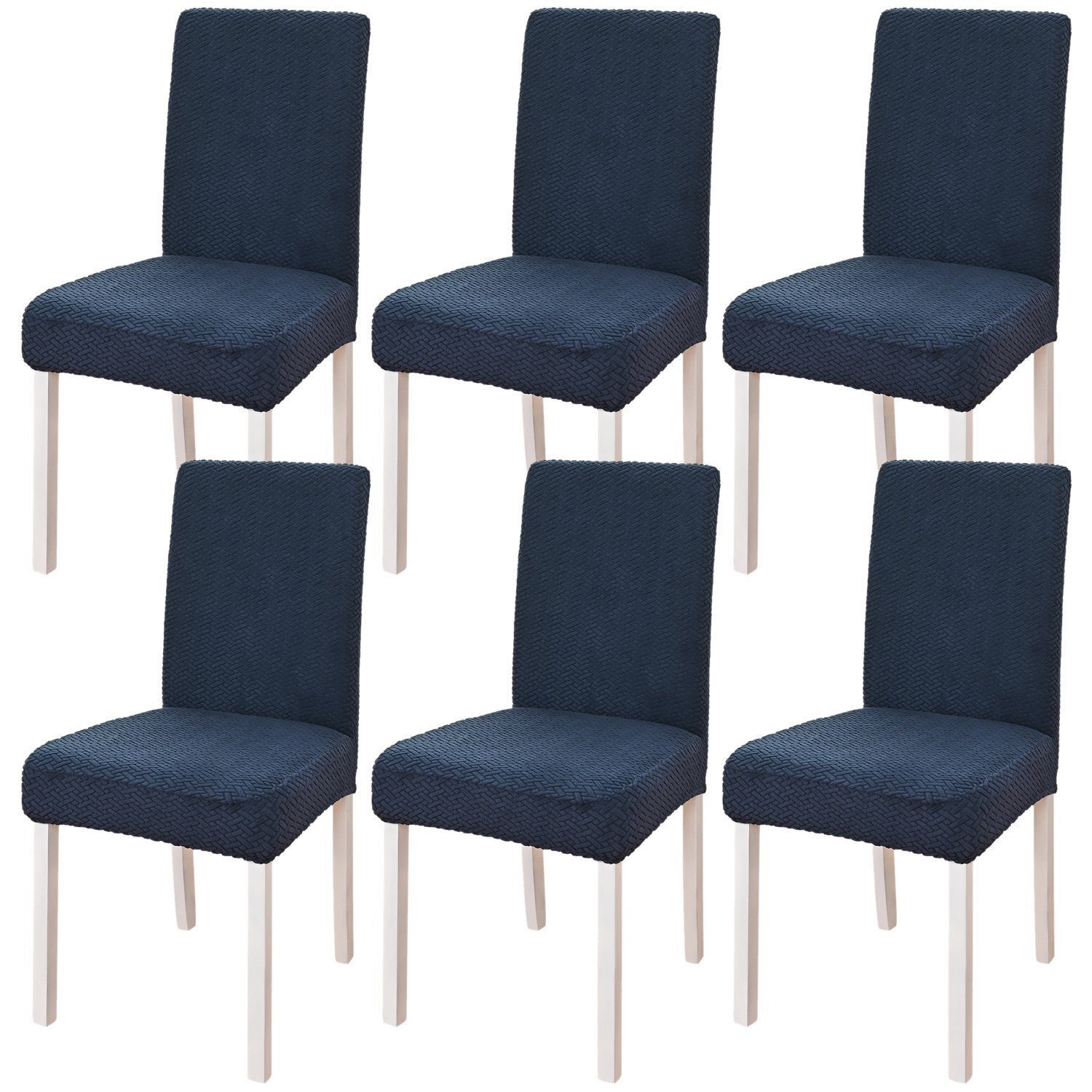 BYSURE Stuhlhusse, Esszimmer Stretch-Stuhlhussen Schonbezug, 2/4/6er günstig online kaufen