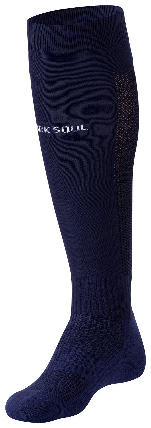 Stark Soul® Fußball Stutzenstrümpfe Fussballstutzen mit gepolsterter Sohle, Sportsocken, Fussballsocken (1 Paar) Marine-Blau