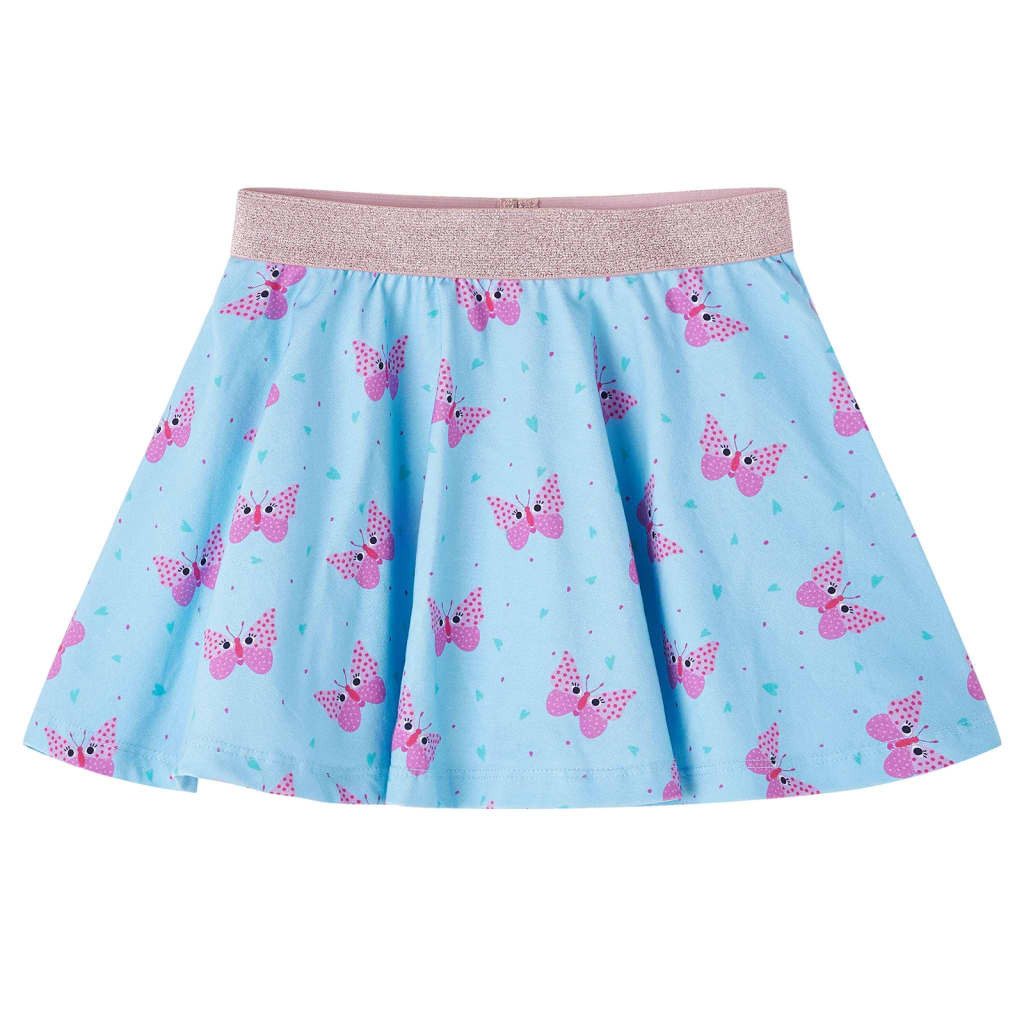 vidaXL Skaterrock Kinderrock Blau 116