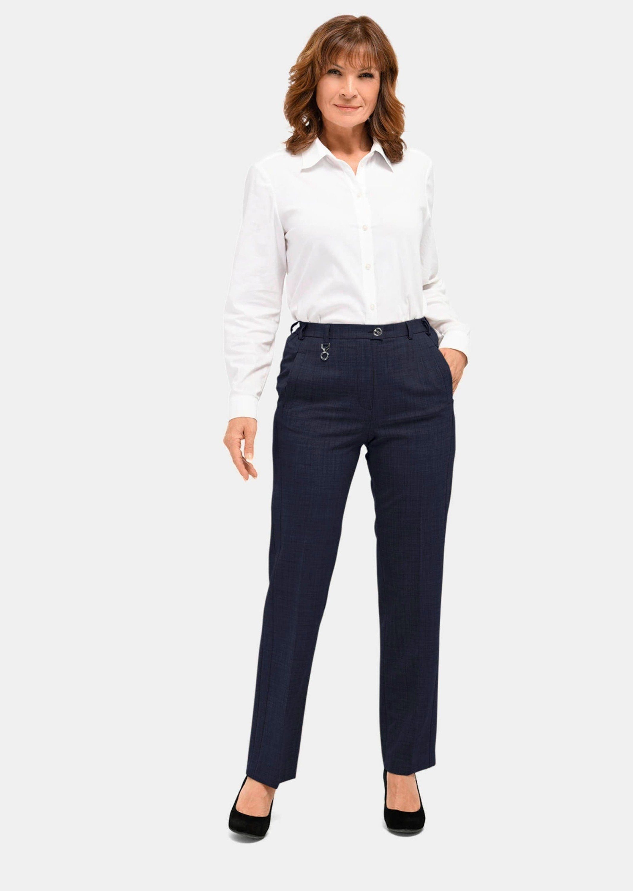 GOLDNER Stoffhose Trevira-Schurwollhose ANNA günstig online kaufen
