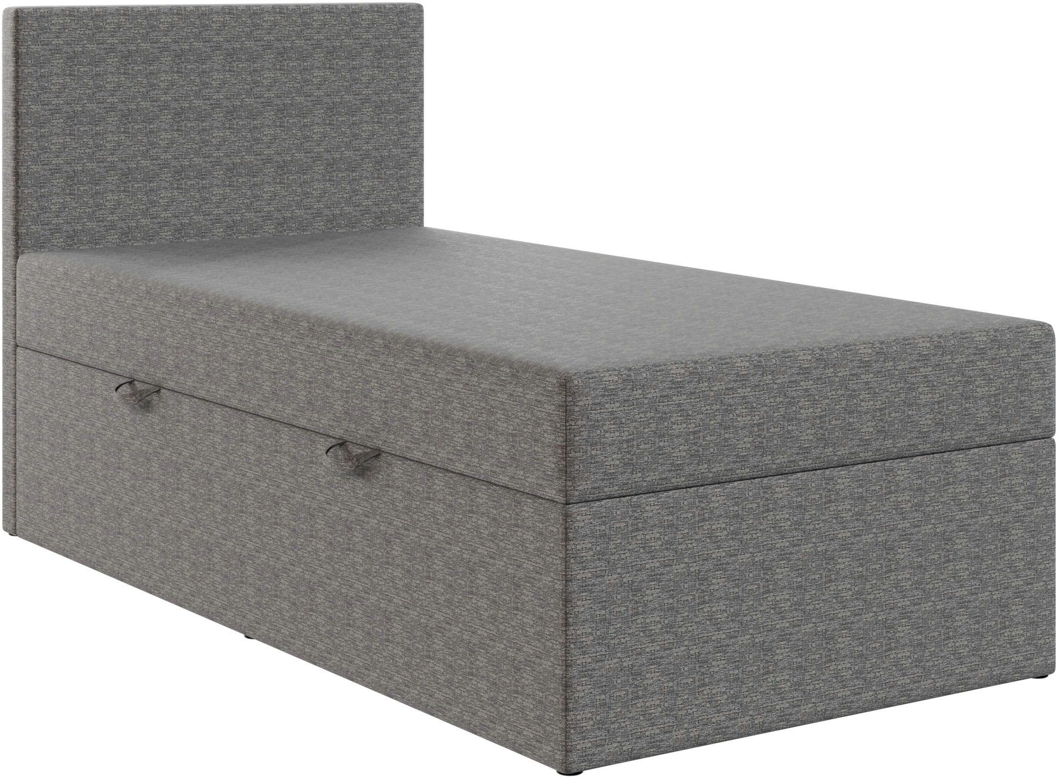 FORTE Einzelbett LUNO inkl. Bettkasten, Breite: 100cm