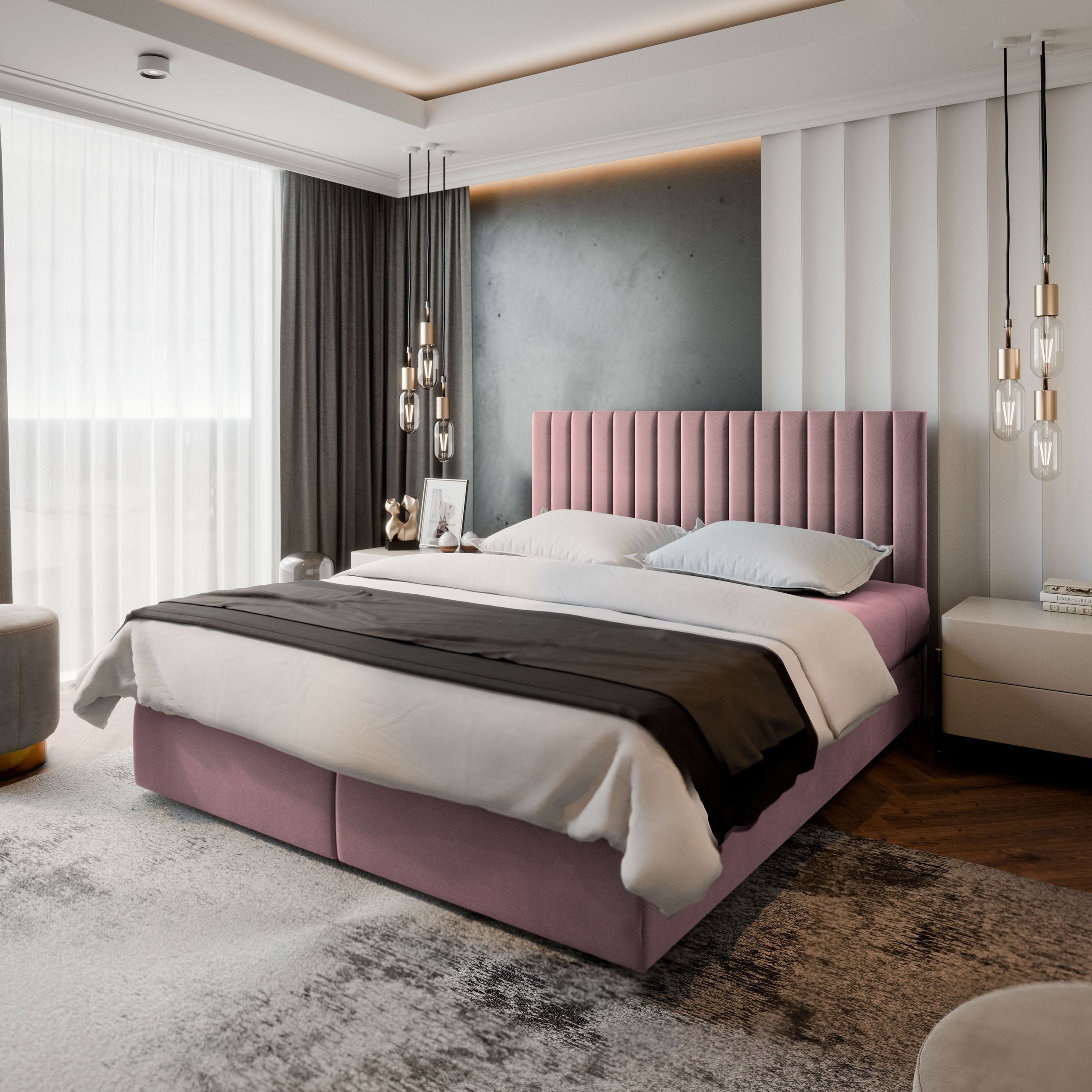 Masseno Boxbett BRESEL 140x200 cm mit günstig online kaufen