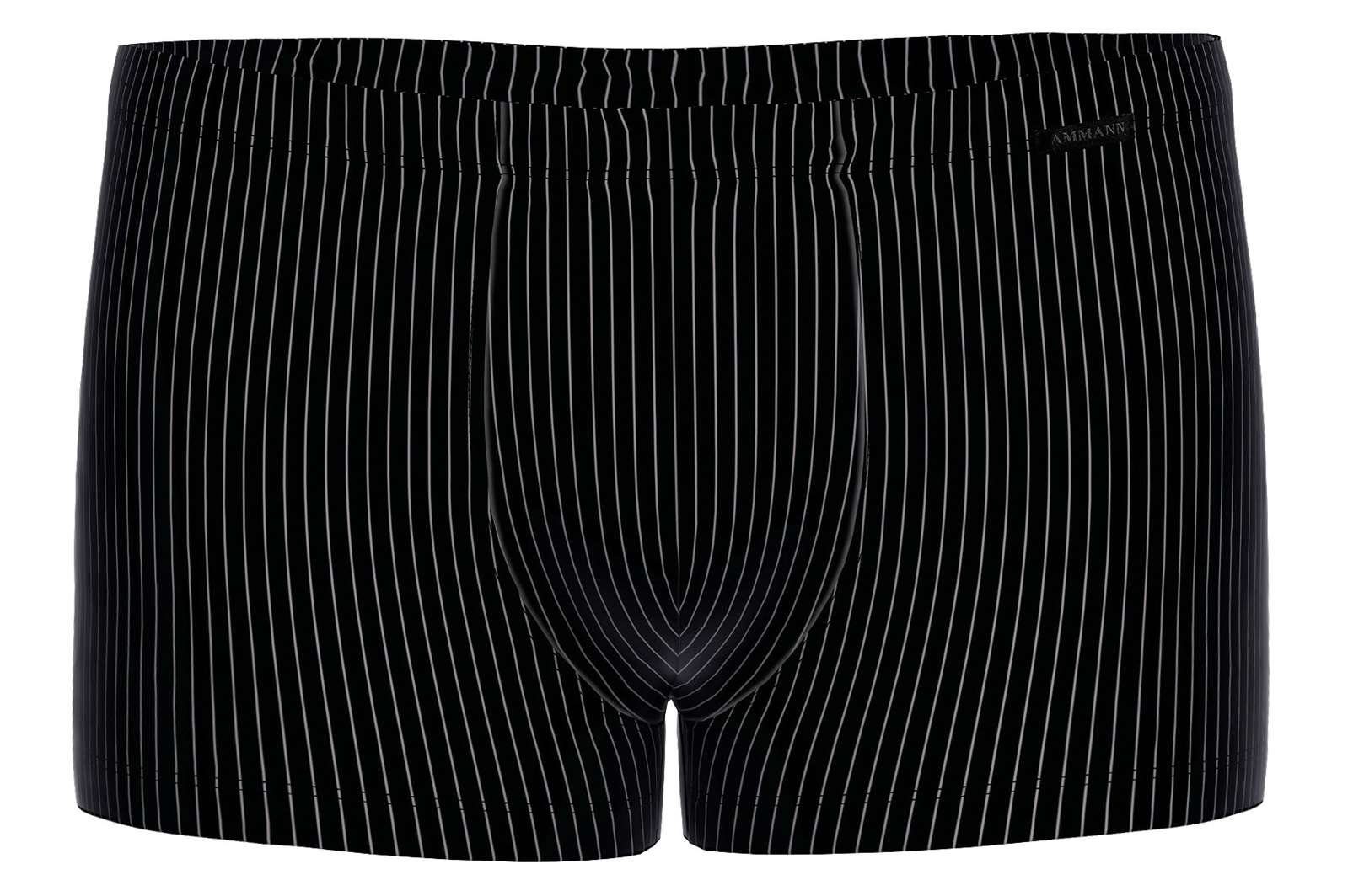 Ammann Retro Pants Smart & Stripes 3er Pack (Vorteilspack, 3er-Pack) aus Bio-Baumwolle Black Stripes