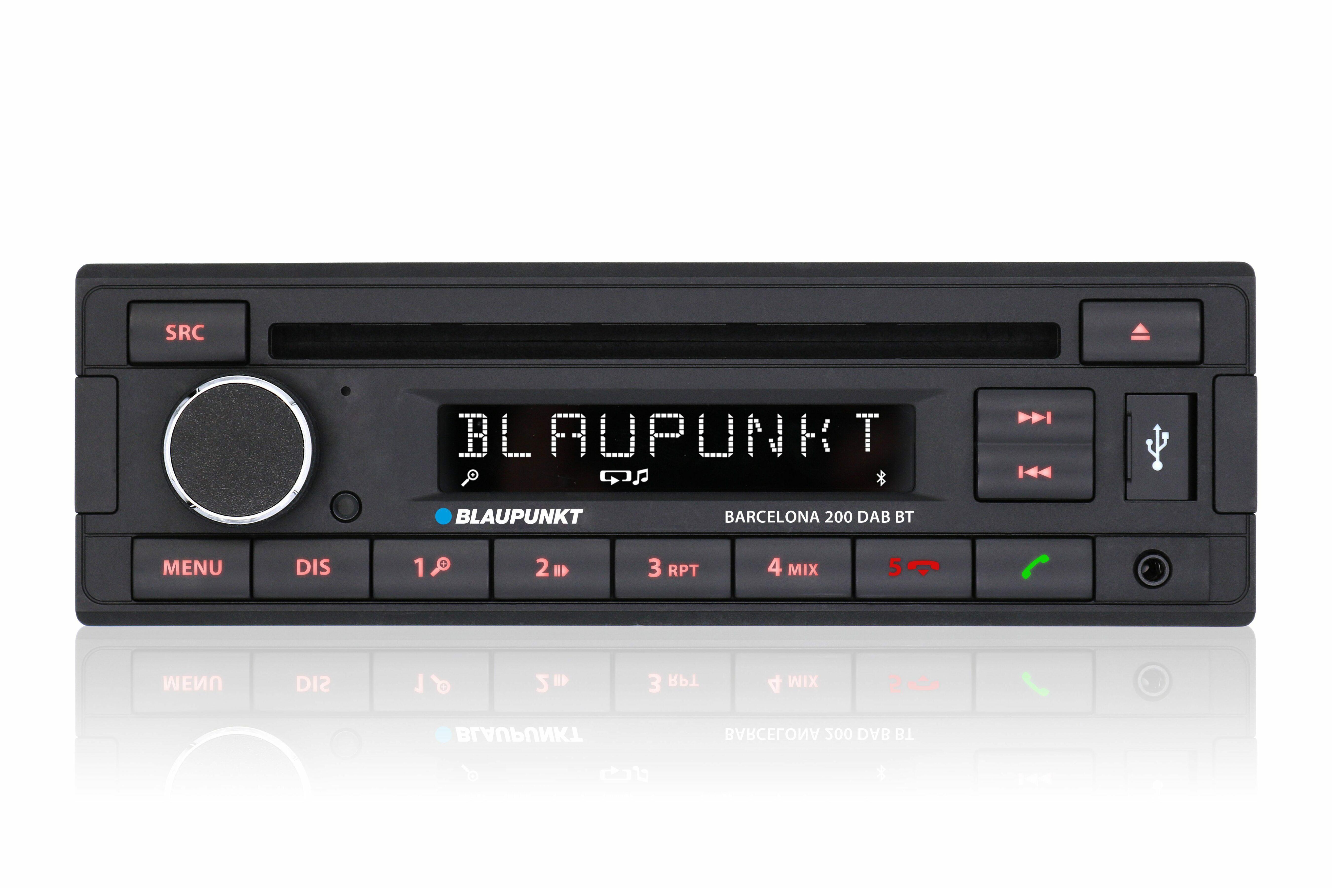 Blaupunkt BARCELONA 200 DAB BT Bluetooth DAB CD MP3 USB Autoradio Autoradio