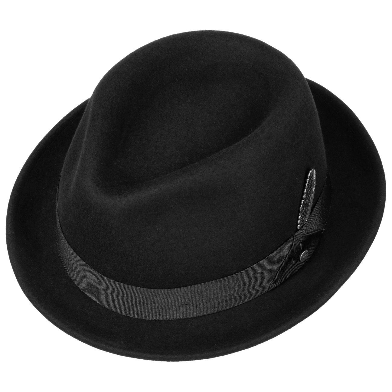 Stetson Filzhut (1-St) Wollfilzhut mit Ripsband