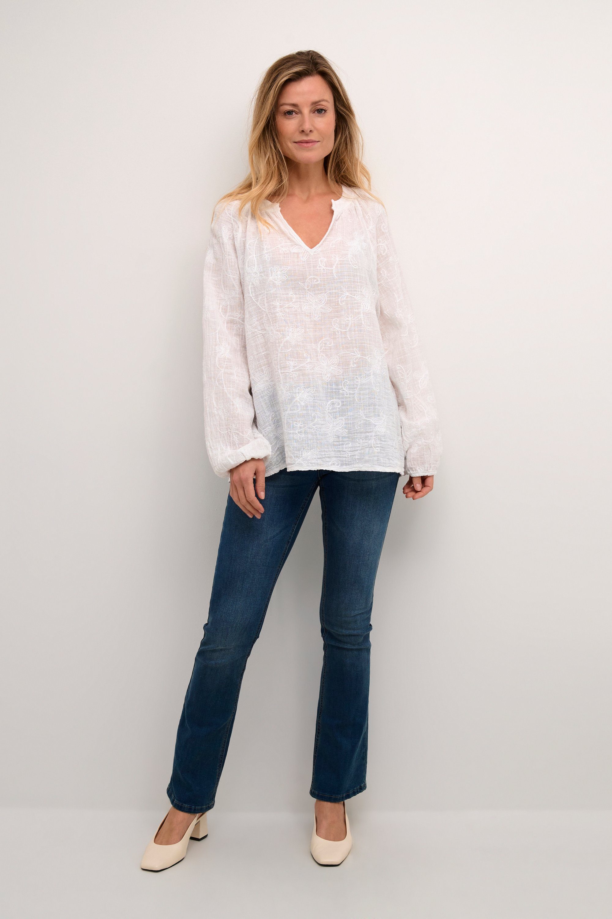 Cream Langarmbluse Bluse langarm CRGem