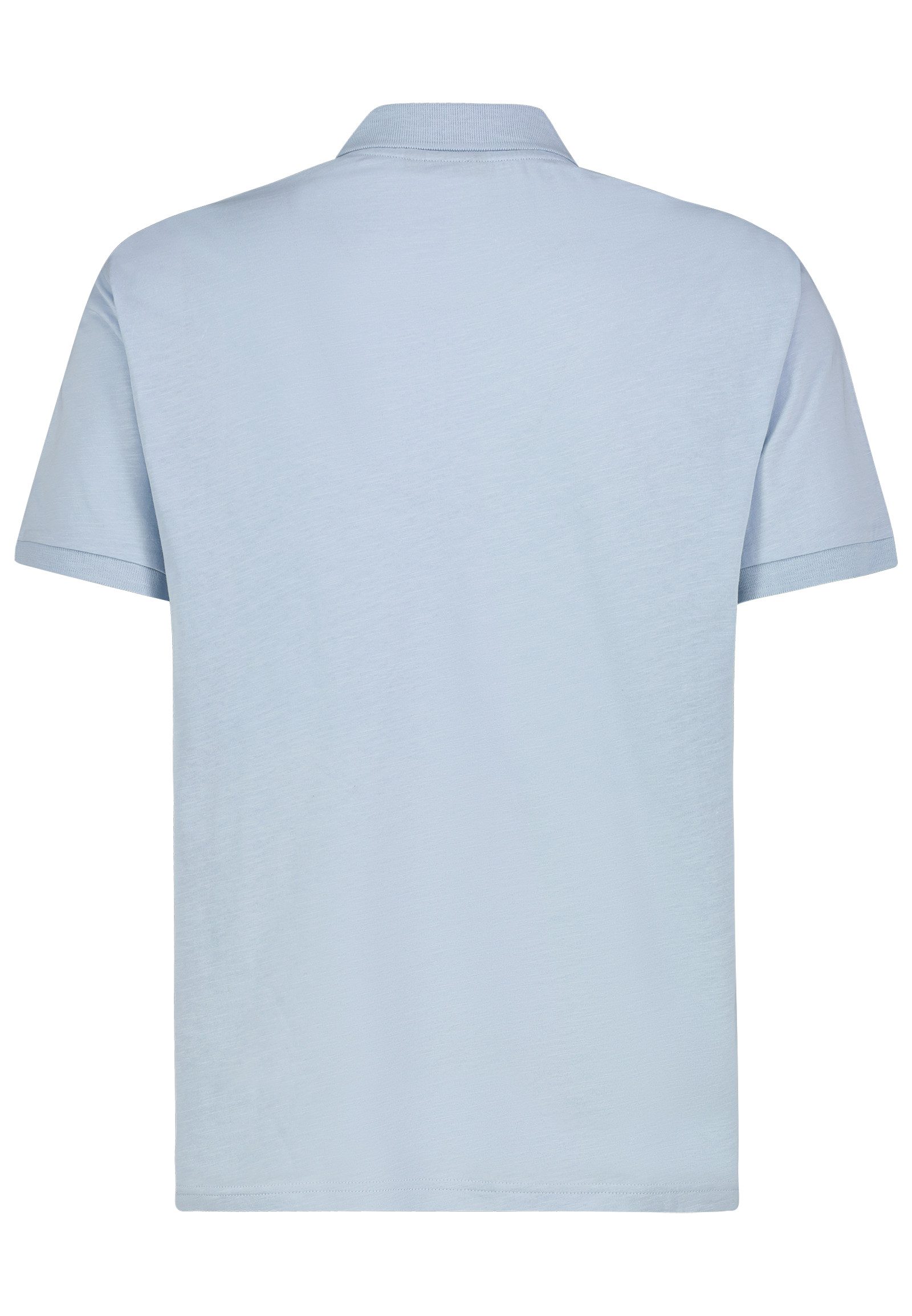 Eight2Nine Poloshirt mit Knopfleiste und Iconic Emblem Logo-Poloshirt günstig online kaufen