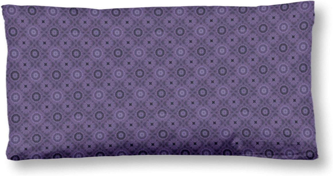 hip Kissenbezüge Abhay, (1 Stück), Baumwolle, Mako-Satin, 40x80, 1 Stück, Reißverschluss, Violett
