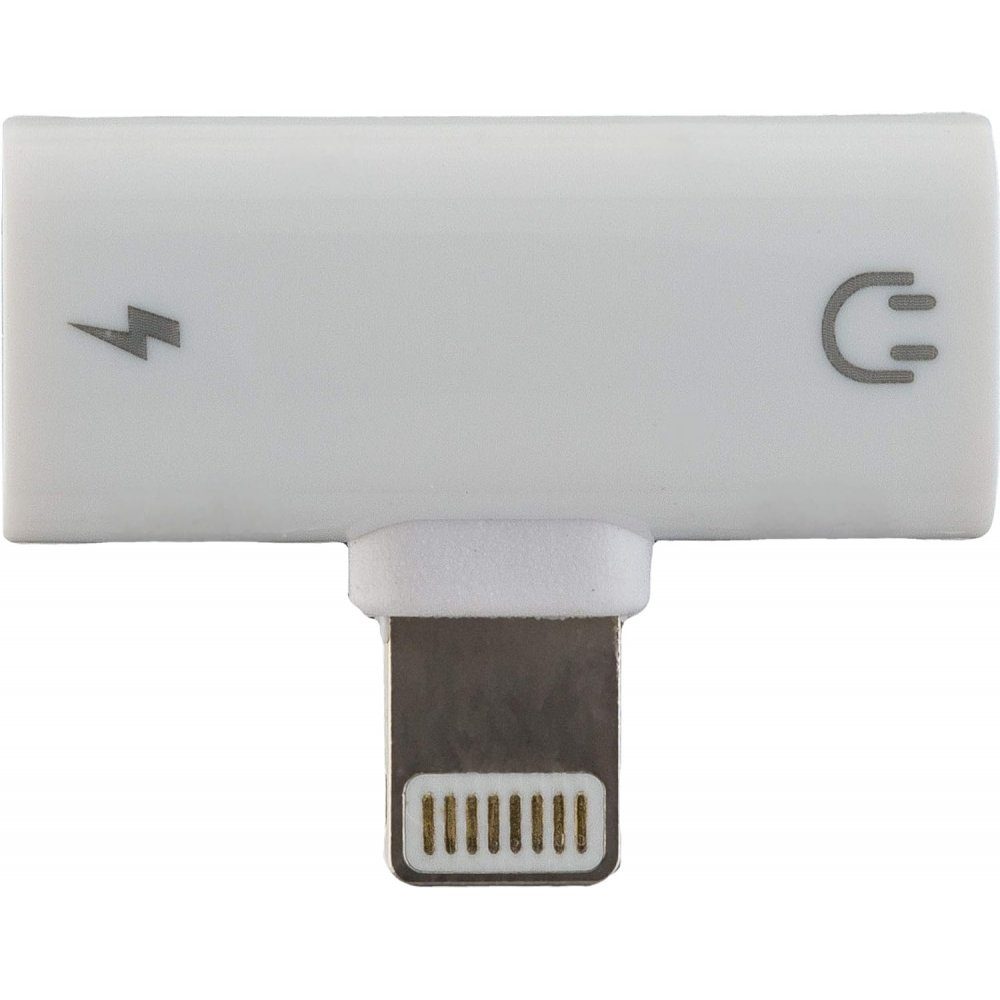 Dual Adapter Lightning und Lightning weiß Smartphone-Adapter