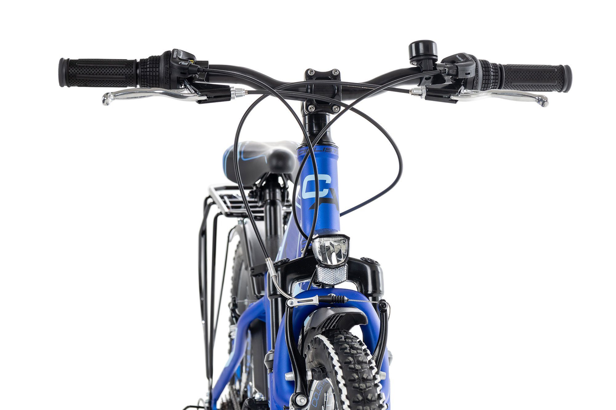 18 Gang Schaltwerk, Shimano blau Kettenschaltung, Junge Kinderrad Kinderfahrrad two-blue Mädchen black 24 18 18 24, Tourney Zoll Ciclista Adventure