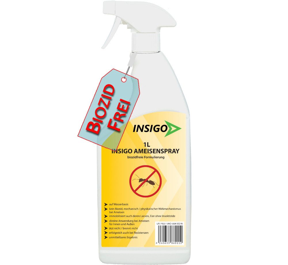 Insektenspray Anti Ameisen Spray gegen Ameisen Mittel Larven & Eier