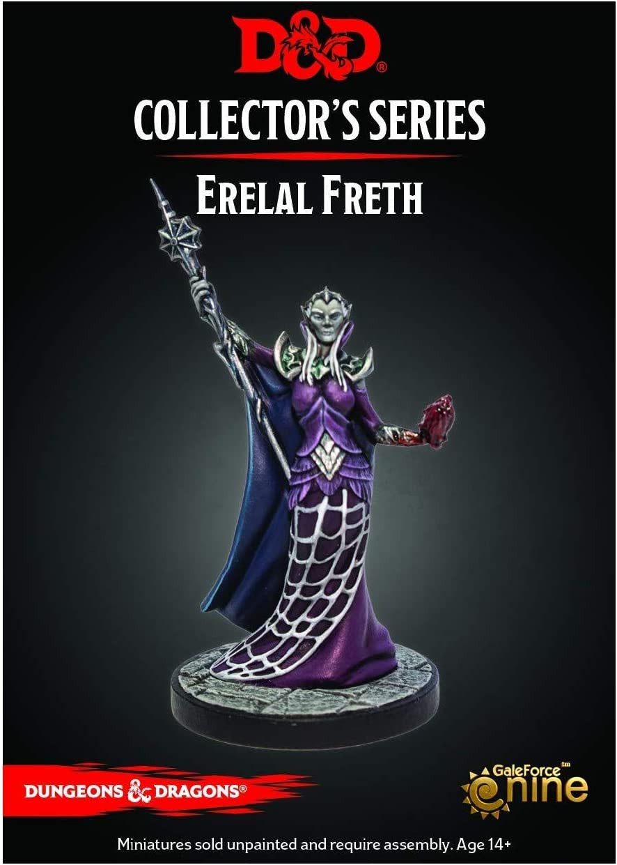 DUNGEONS & DRAGONS Spiel, D&D: Dungeon of the Mad Mage: Erelal Freth (1 Figur)