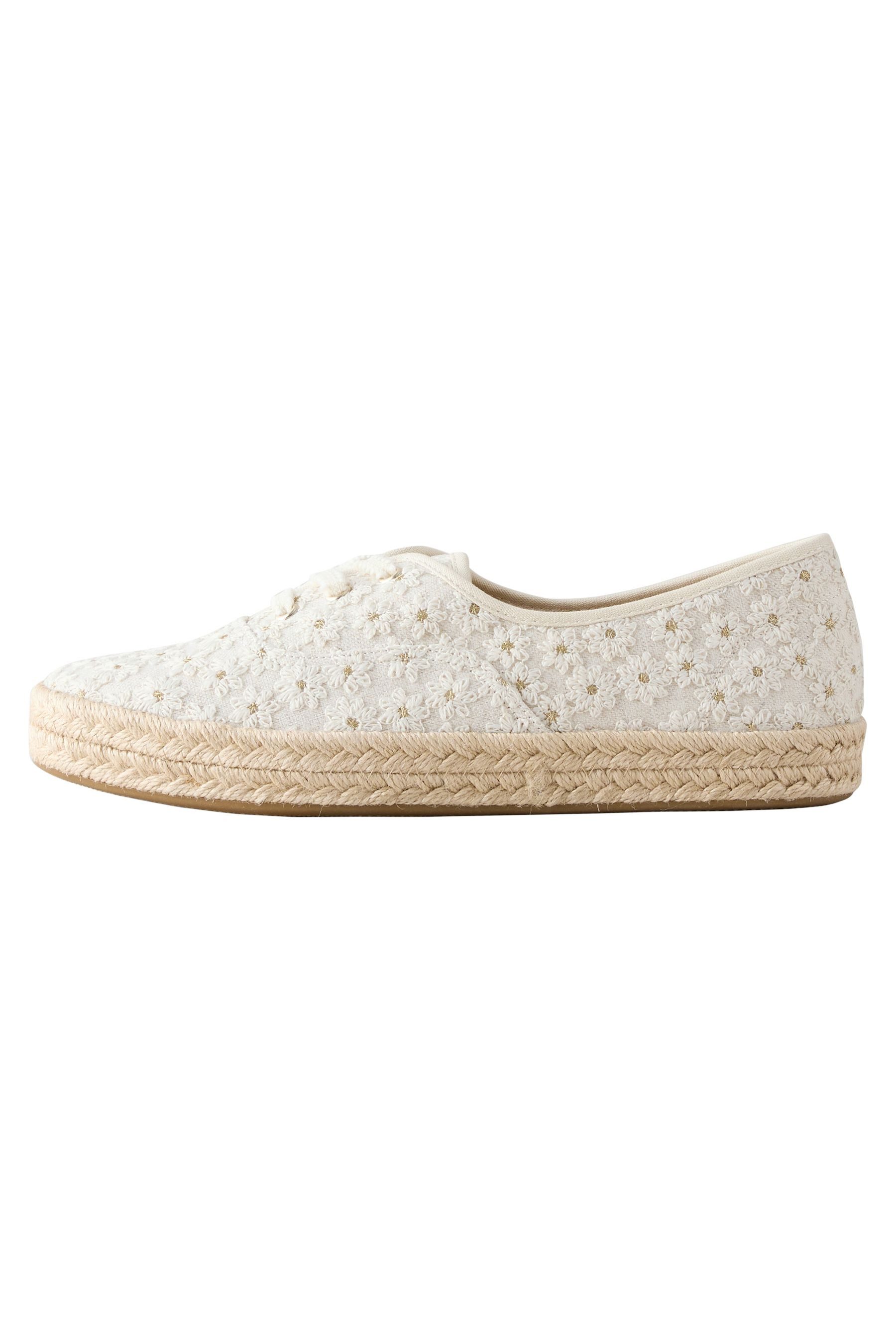 Next Forever Comfort® Espadrille-Sneaker zum Schnüren Espadrille (1-tlg)