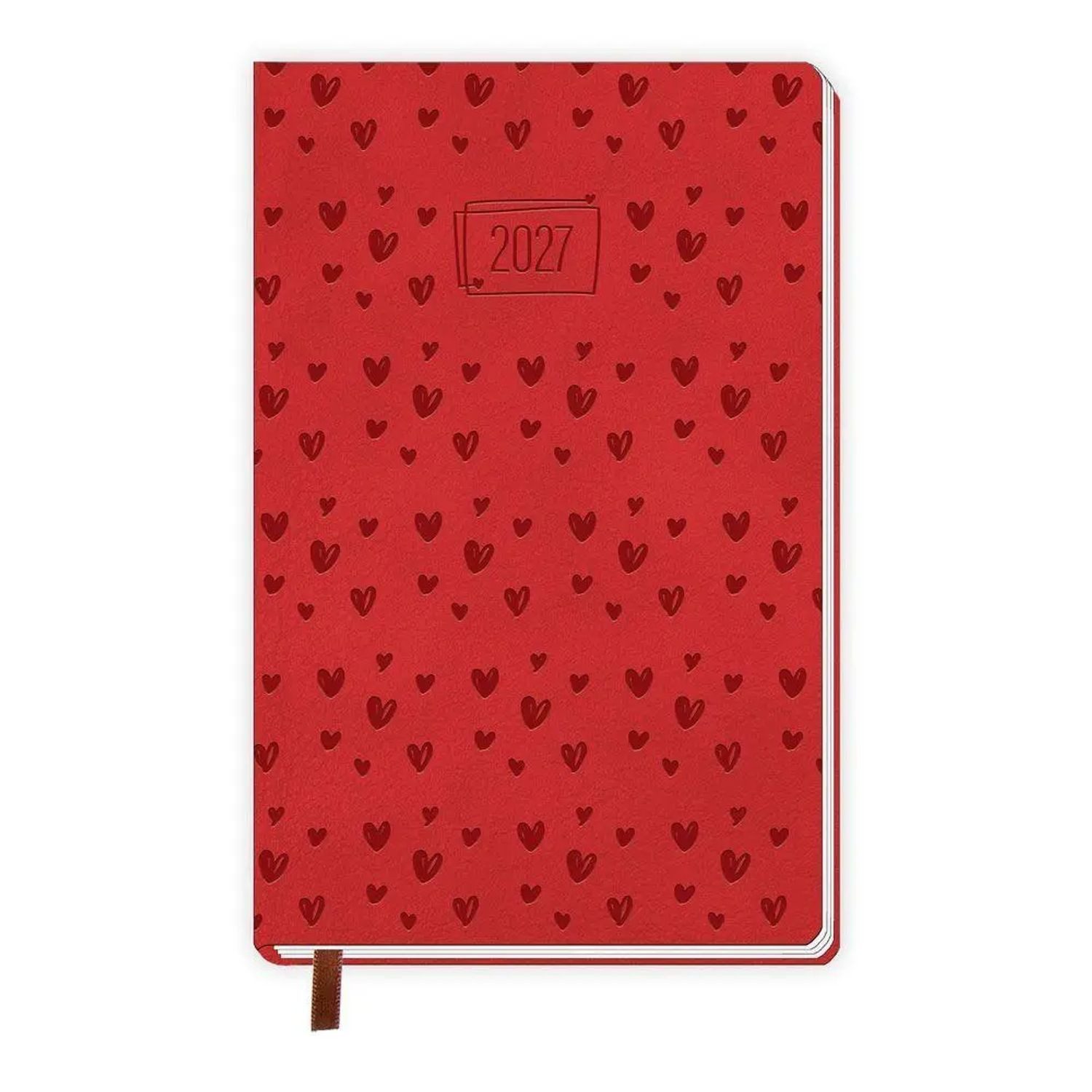Trötsch Verlag Taschenkalender TRÖTSCH - Taschenkalender A6 Soft Touch Herzchen 2027