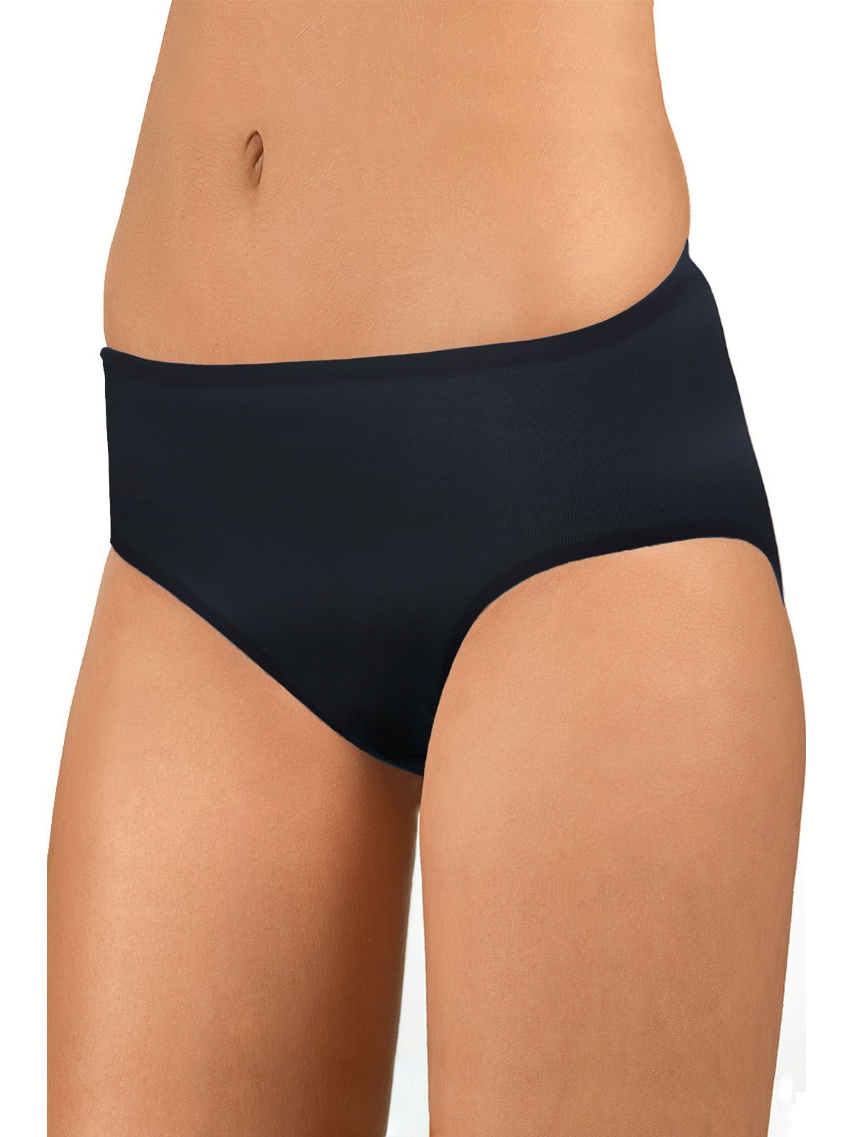 Nina (Packung, - Von Hüftslip C. schwarz Hüftslip 3-St) Pack Daily Damen 3er