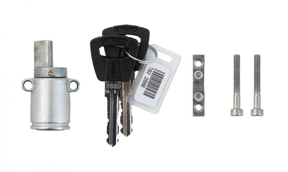 ABUS Akkuschloss Haibike ALLTRACK GEN3 Batterieschloss Abus Schloss für Bosch Intube Ba