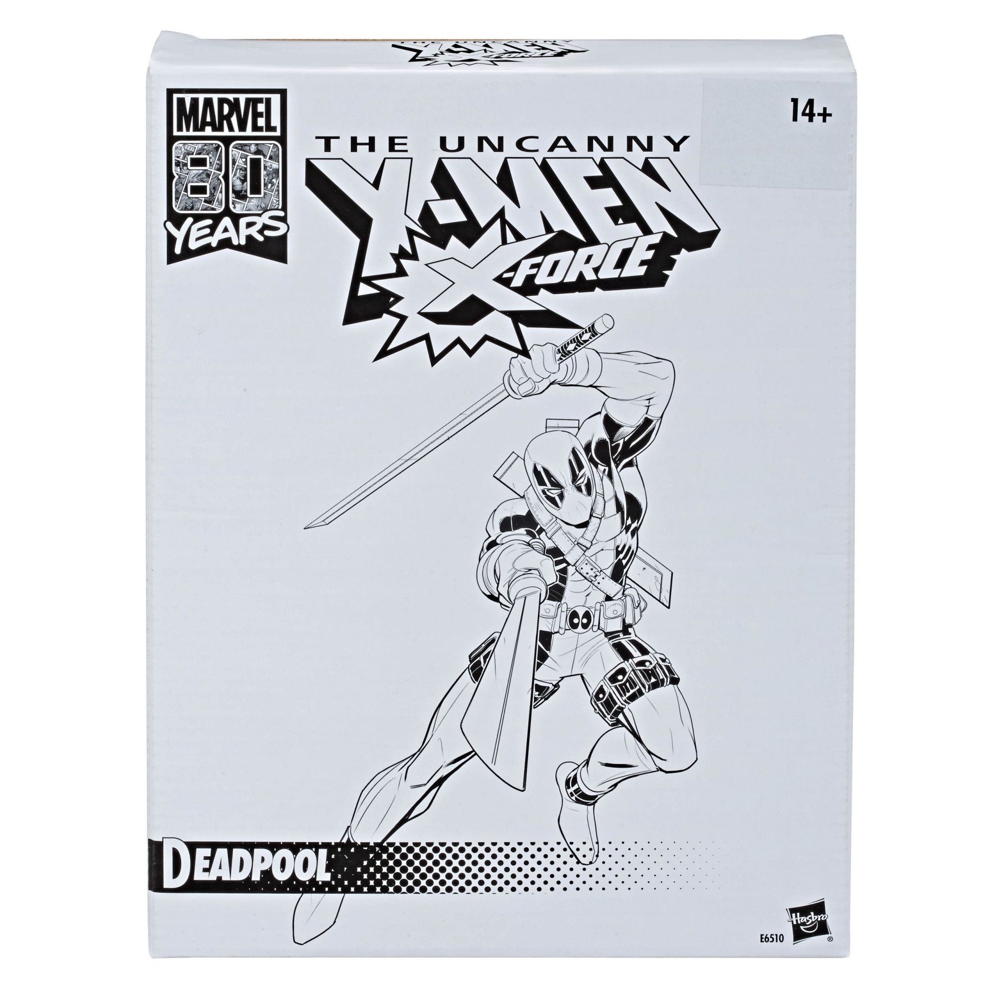 Hasbro Actionfigur Marvel Legends Retro Marvel 80th Anniversary X-Force Deadpool 6 Inch A