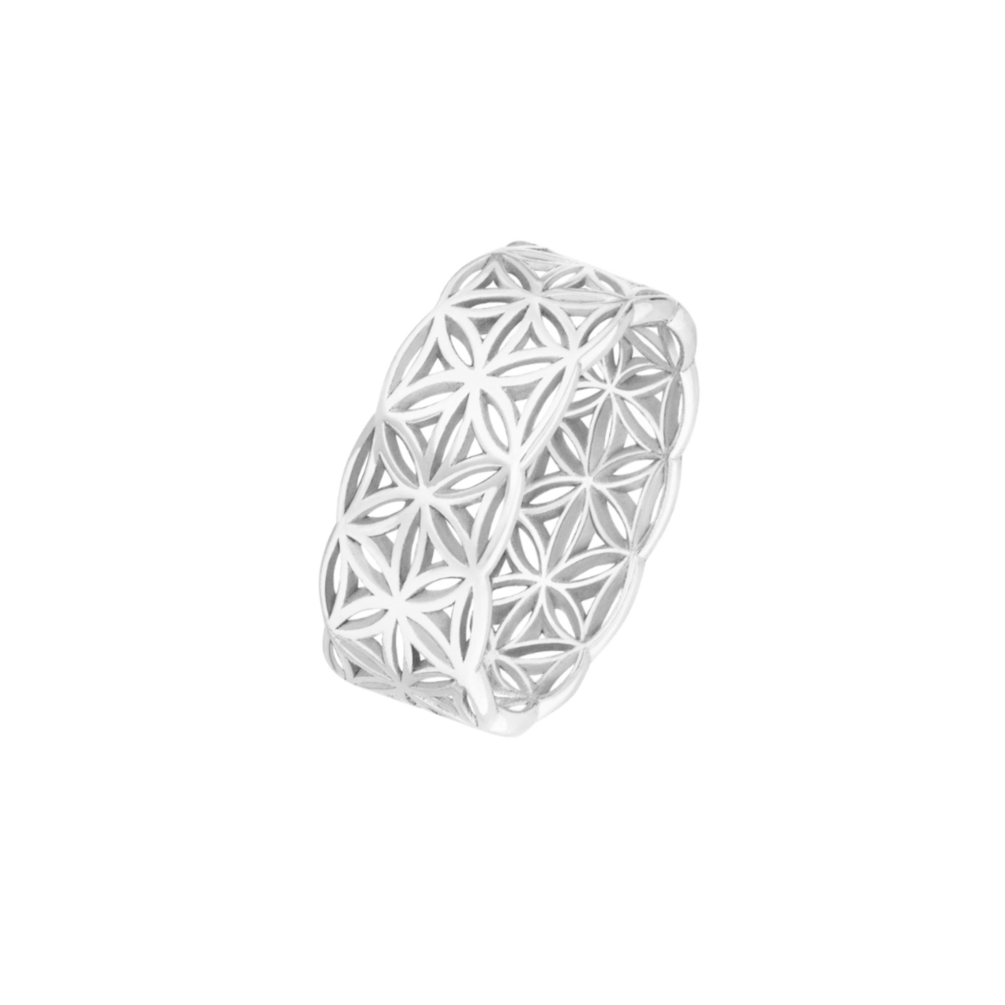 SCHOSCHON Silberring Damenring (Floral, Blume des günstig online kaufen