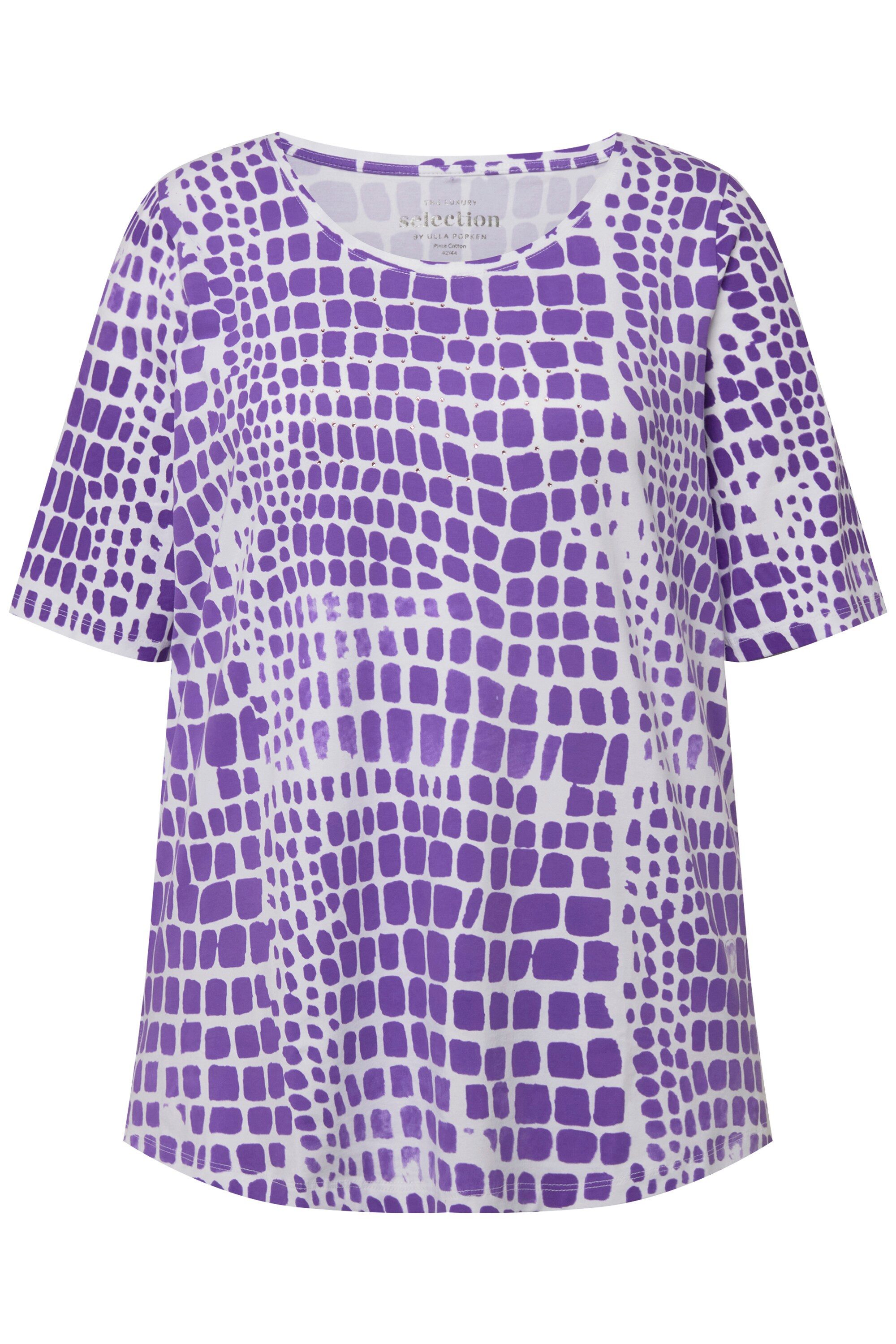Ulla Popken T-Shirt T-Shirt Pima Cotton günstig online kaufen