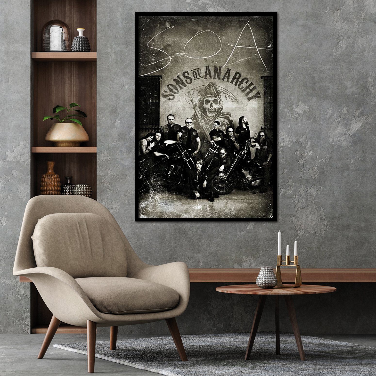PYRAMID Poster Sons of Anarchy Poster Vintage 61 x 91,5 cm günstig online kaufen