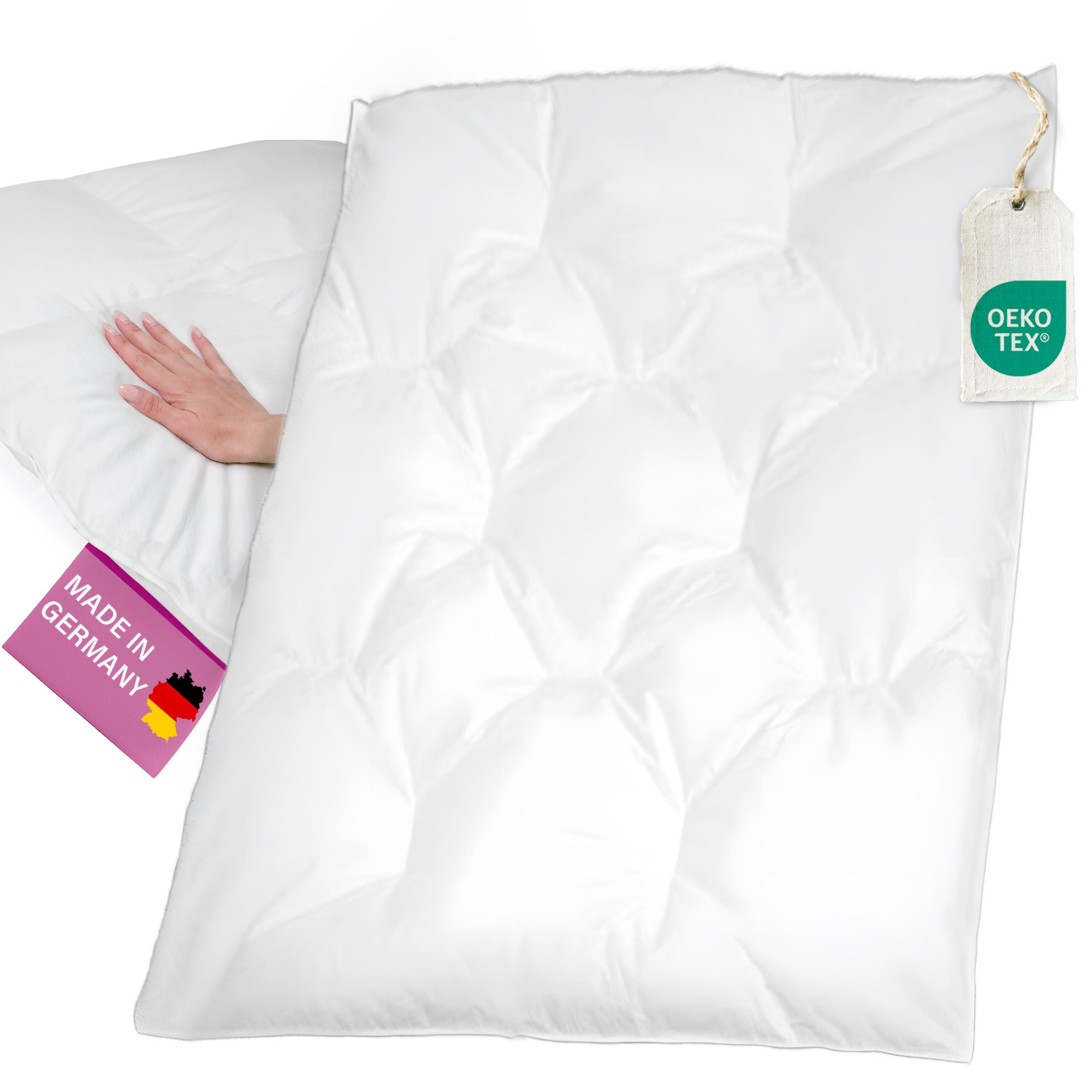 B!HOME Daunenbettdecke B!HOME Winter Daunen Babystep 100x135cm (400g), Füll günstig online kaufen