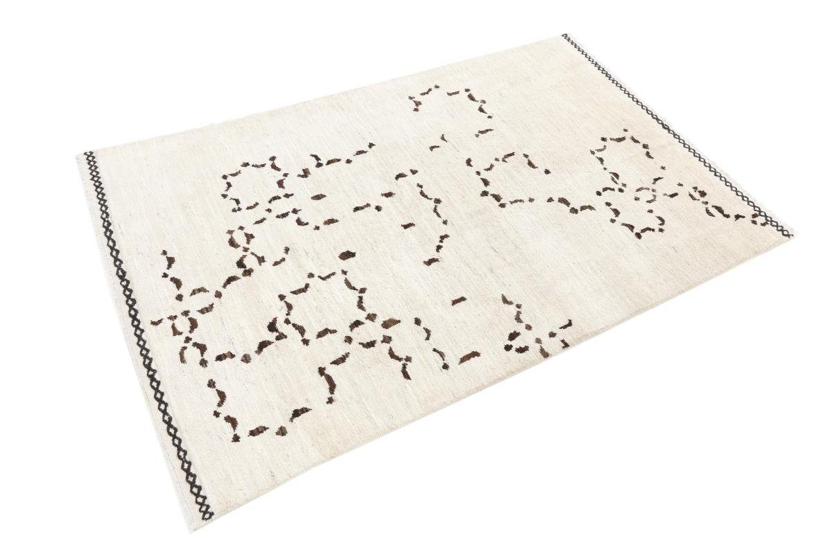 Orientteppich Berber Ela rechteckig, mm Moderner Handgeknüpfter 137x214 Orientteppich, Nain Trading, 20 Design Höhe
