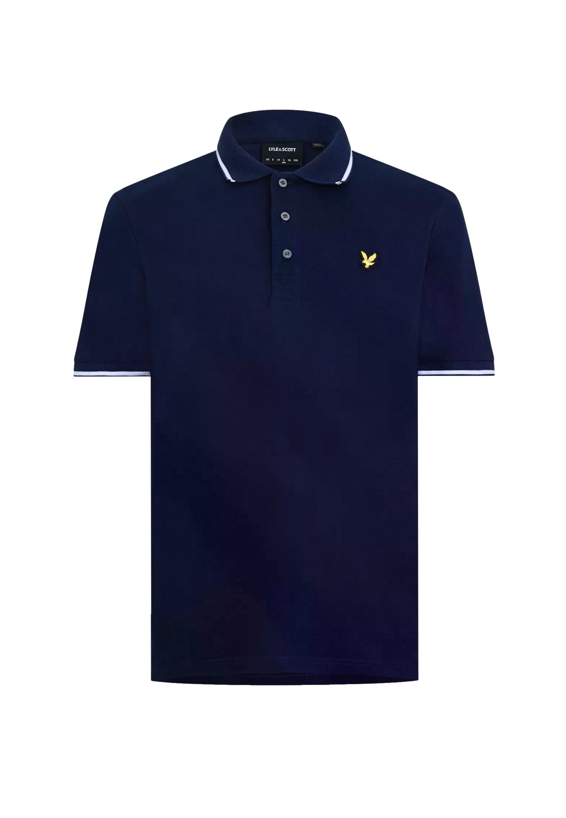 Lyle & Scott Poloshirt Poloshirt Kurzarmshirt mit Polokragen (1-tlg., 1)