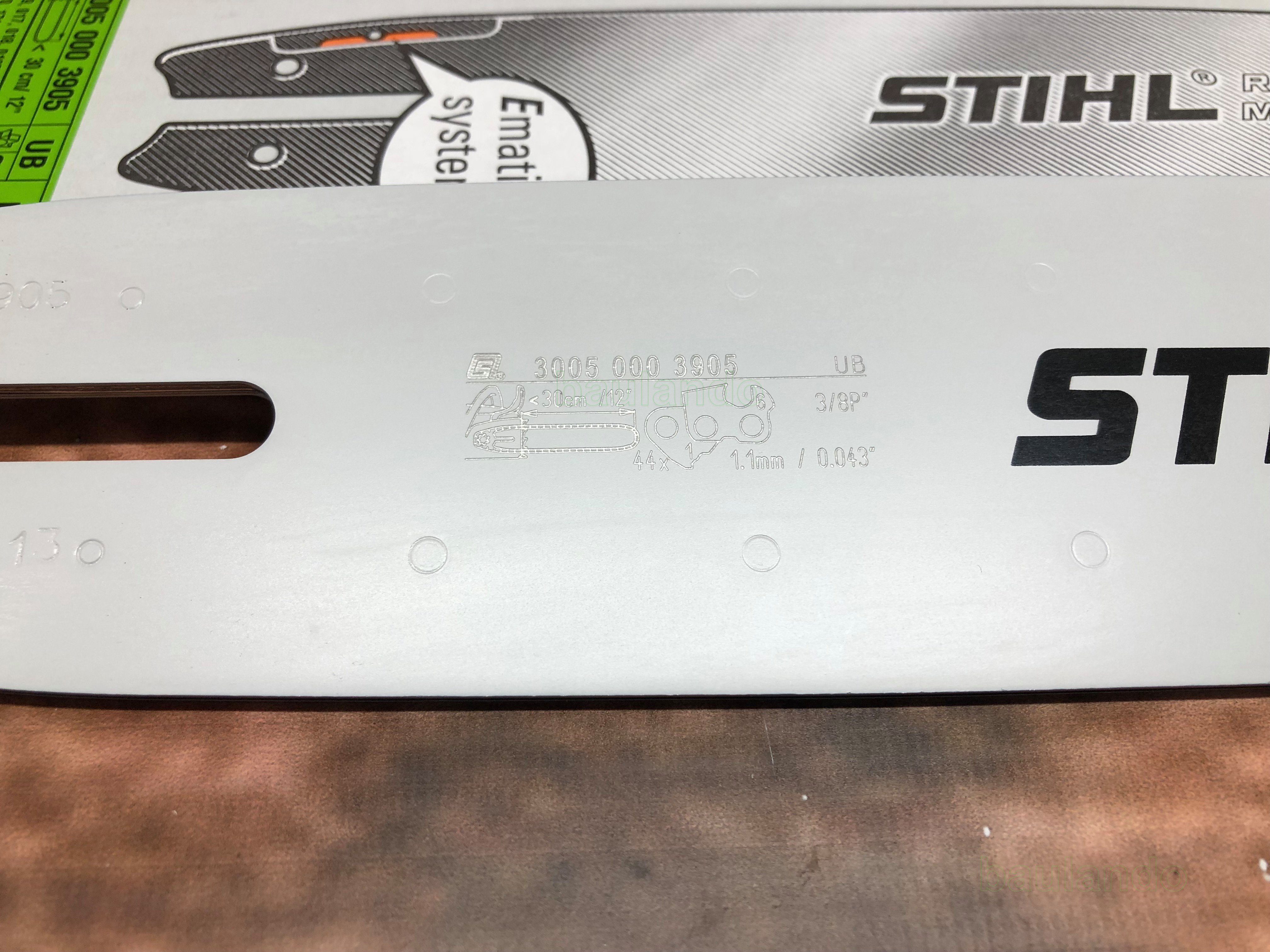 STIHL Führungsschiene Führungsschiene Rollomatic E Mini 40cm - 3/8"P - 1,1 mm 30050083913, 1,1 mm, (Führungsschiene Rollomatic E Mini 40cm - 3/8"P - 1,1 mm 30050083913, 1-St., Führungsschiene Rollomatic E Mini 40cm - 3/8"P - 1,1 mm 30050083913)