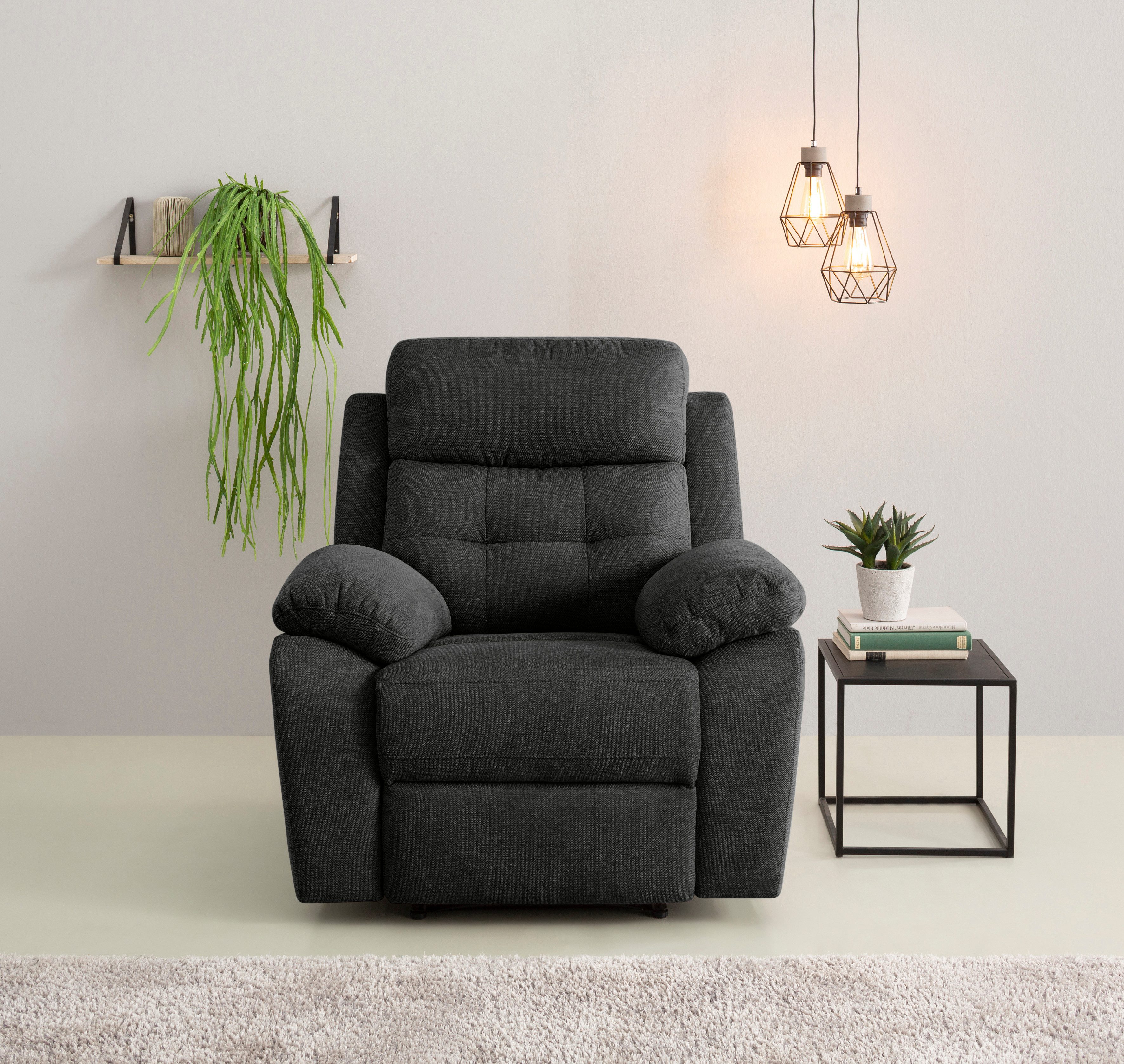 Home affaire Relaxsessel Lannilis mit Liegefunktion, günstig online kaufen