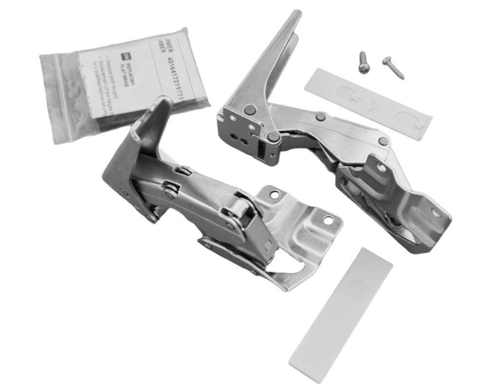 EUROPART Türbeschlag Europart Türscharnier Paar 10052968 für Kühlschrank Gefrierschrank