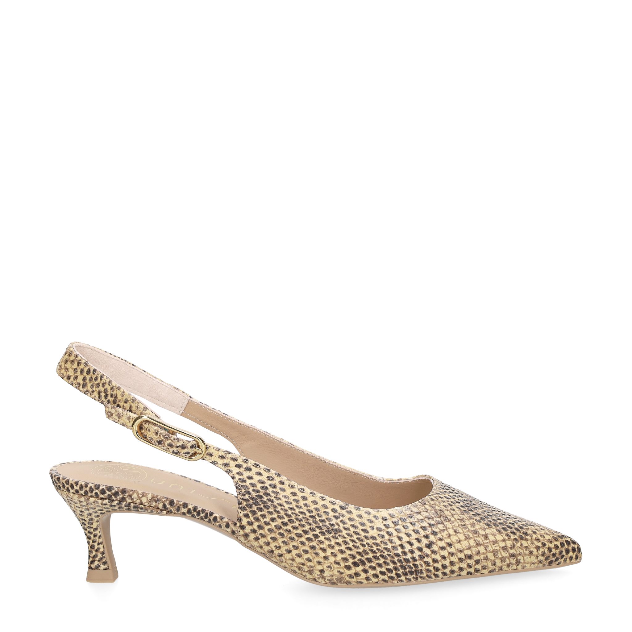 Unisa Unisa IBON_NG MISTRAL, Peeptoes & Slingpumps, Gelb, kombiniert, Damen Peeptoepumps