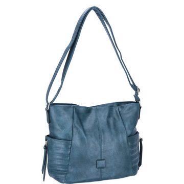 Antonio Umhängetasche Antonio Damen Handtasche blau (1-tlg)