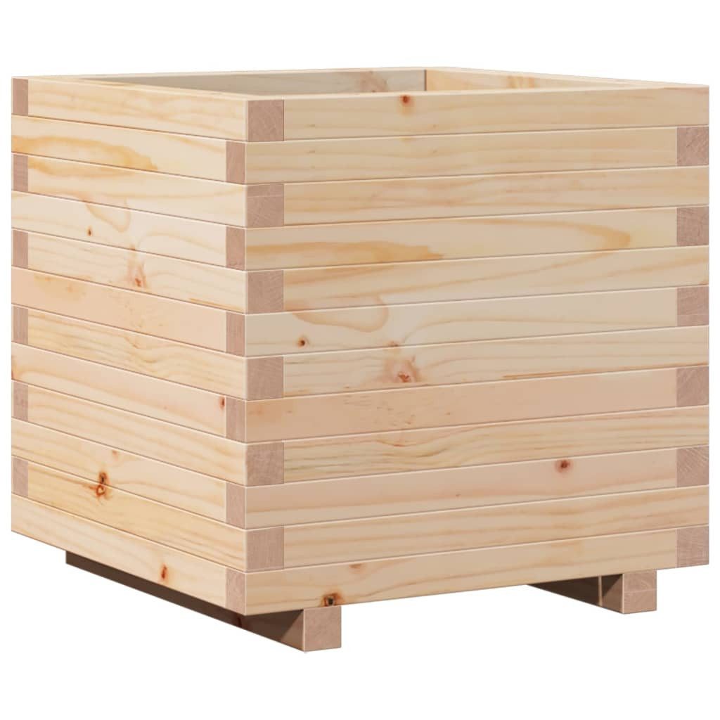 vidaXL Blumentopf Pflanzkübel 50x50x49,5 cm Massivholz günstig online kaufen
