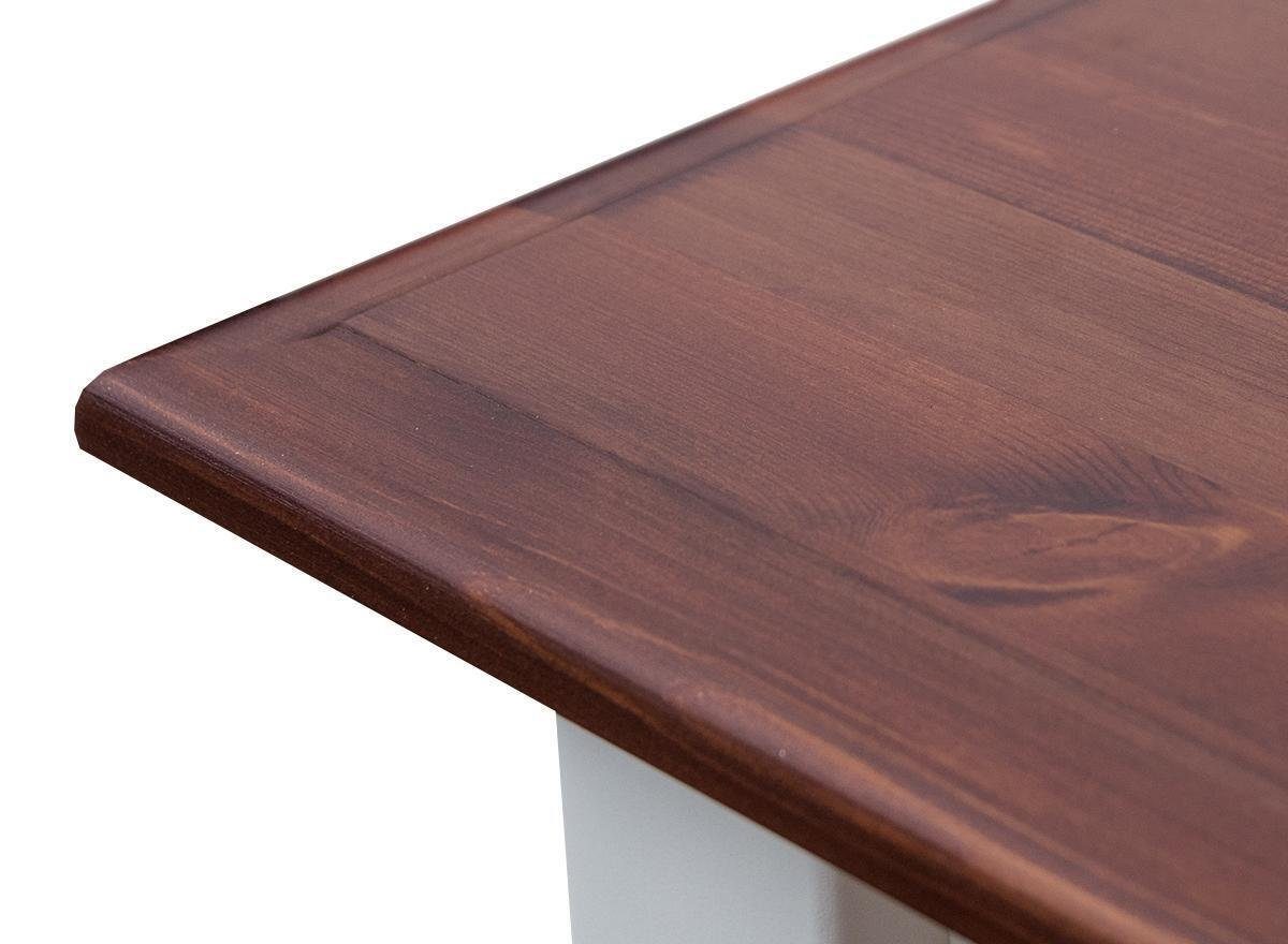 JVmoebel Konsolentisch, Konsolentisch Tisch Echtes Massive Schreibtisch Möbel Up Make Holz