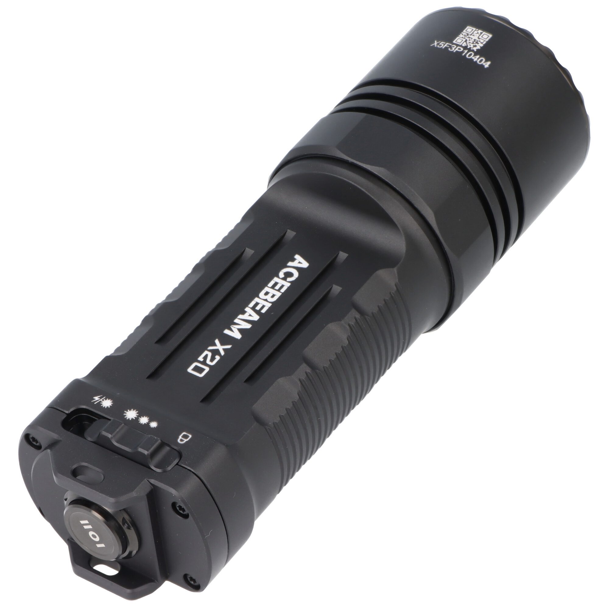 Acebeam LED Taschenlampe AceBeam X20 LED-Taschenlampe, taktischer Suchscheinwerfer, bis zu 10.