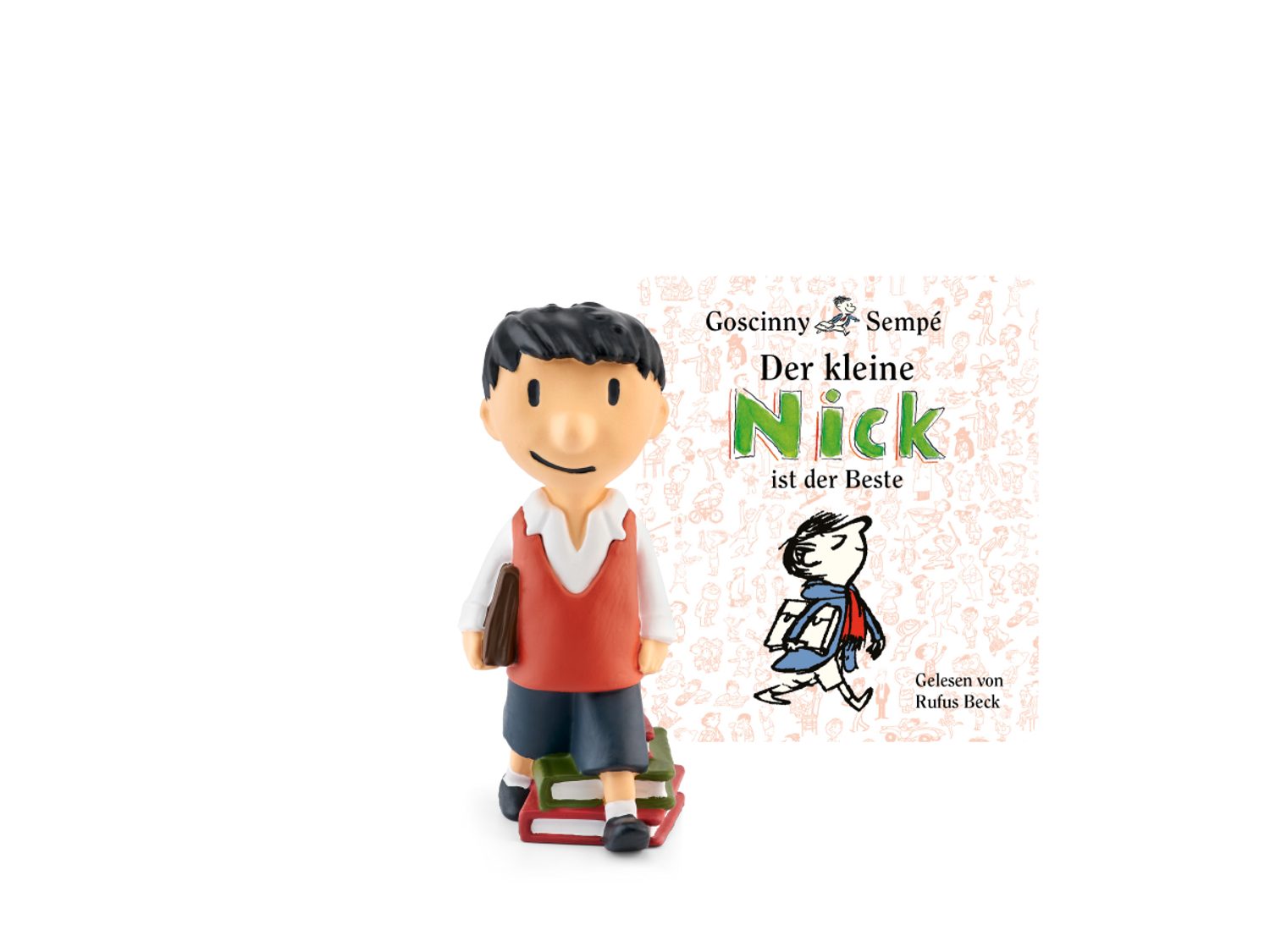 tonies H&ouml;rspielfigur Der kleine Nick ist der Beste, (f&uuml;r die Toniebox, 1-St., Magnethaftend & handbemalt), H&ouml;ren, Spielen & Sammeln