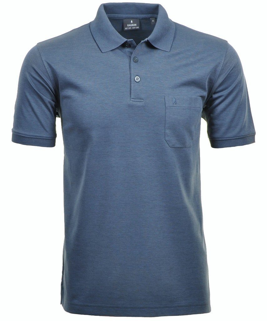 RAGMAN 3/4-Arm-Shirt Ragman / He.Polo / günstig online kaufen