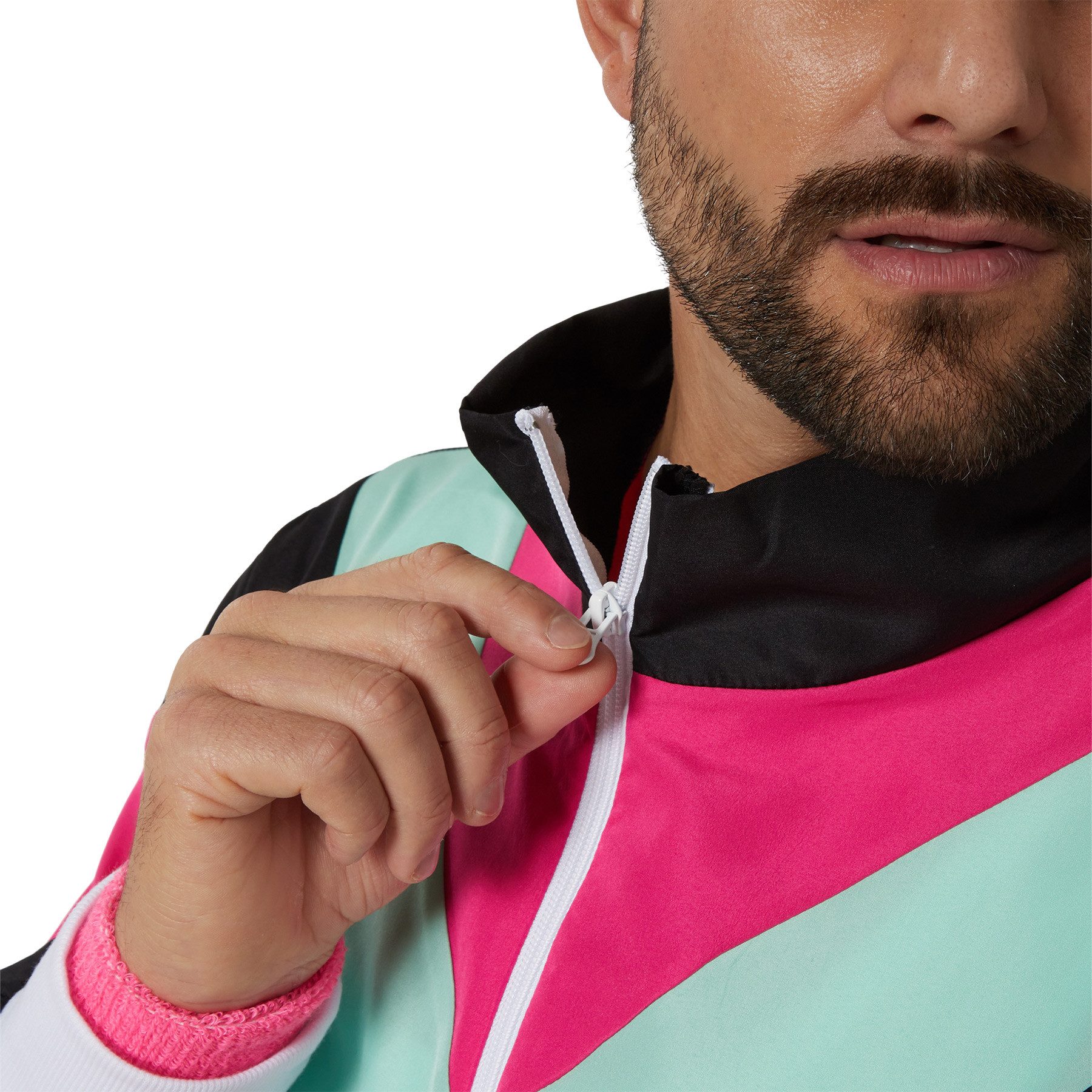 dressforfun Kostüm Herrenkostüm, Jacke und Hose im typischen Look der 80er und 90er Jahre.