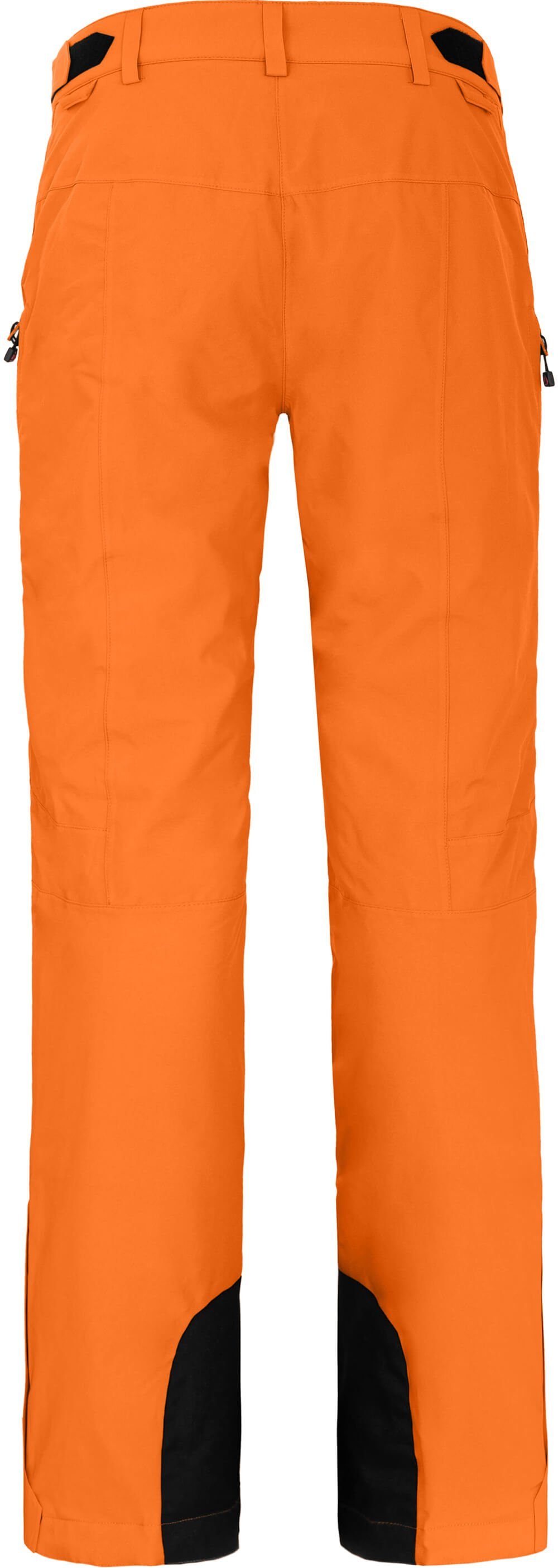 Bergson Skihose ICE light Damen Skihose, Wassersäule, 20000 mm unwattiert, Normalgrößen, orange