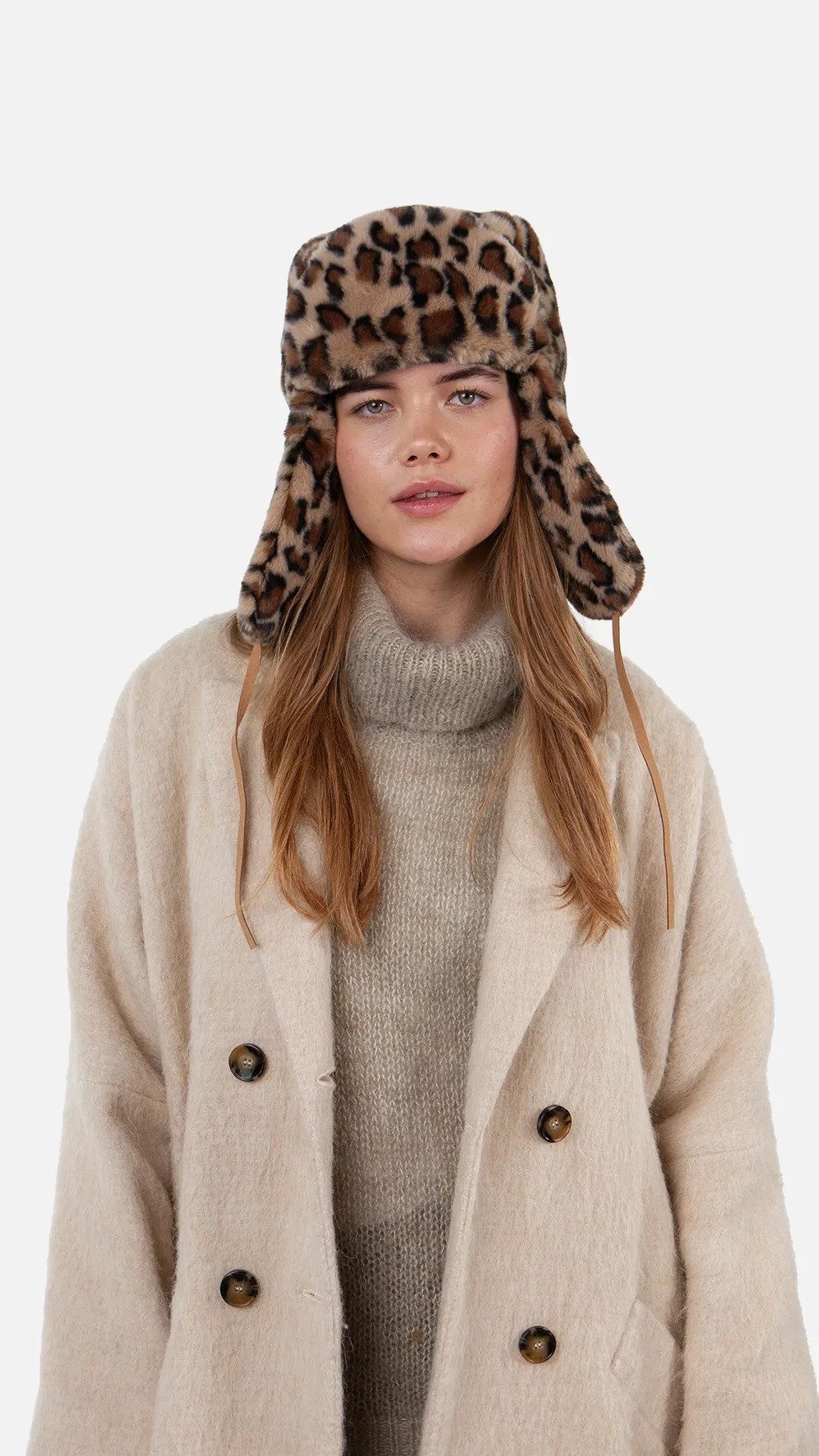 Barts Fellimitatmützen Barts Lucerne Bombermütze aus Kunstpelz Leomuster günstig online kaufen